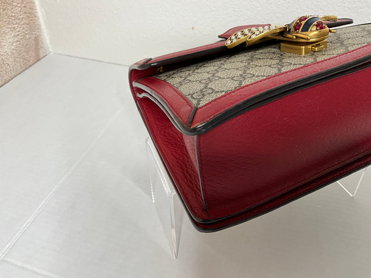 Gucci Queen Bee Margaret Top Handle with long strap