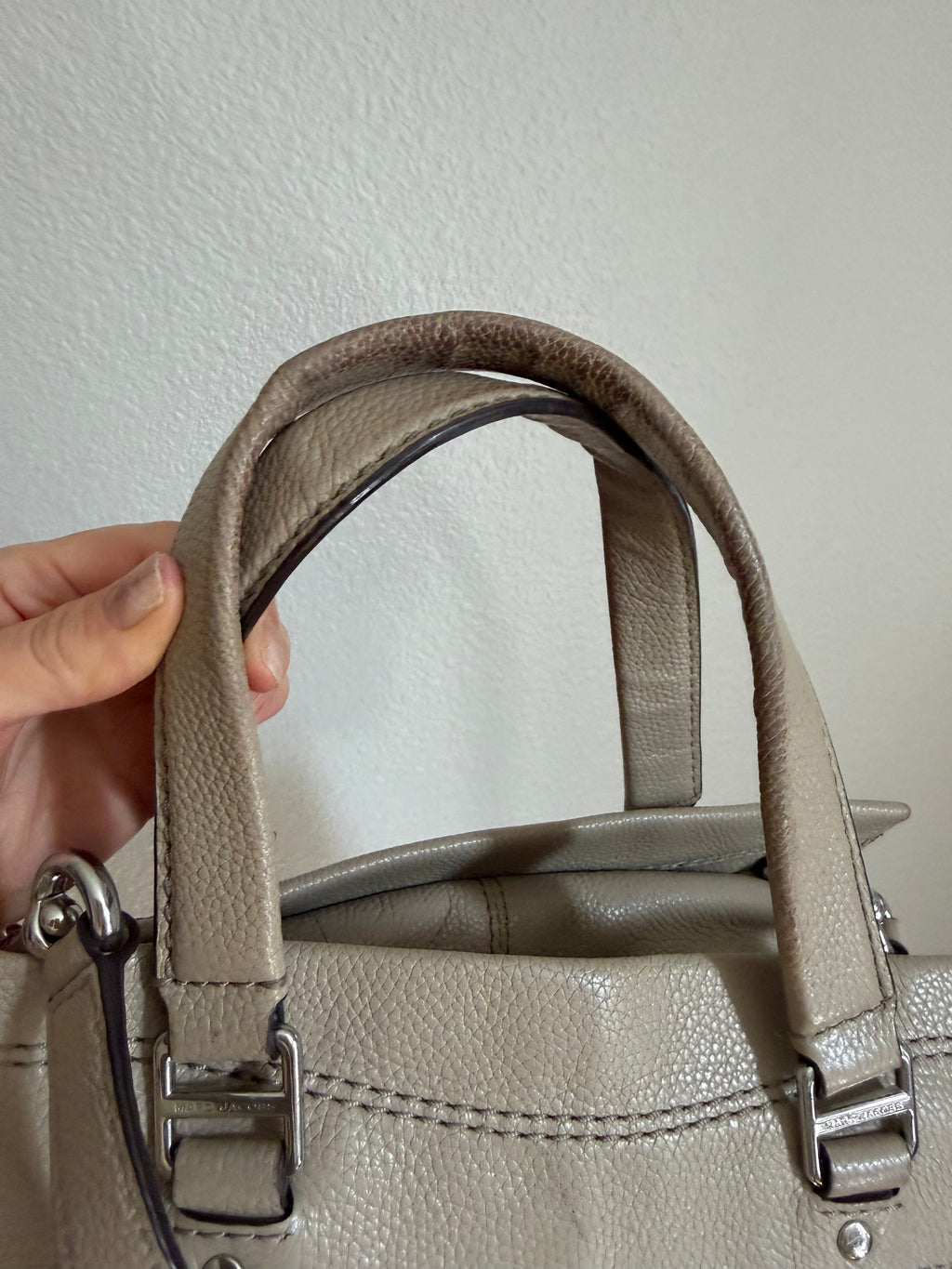 Marc Jacobs Mini Cruiser Pebbled Leather Crossbody Satchel