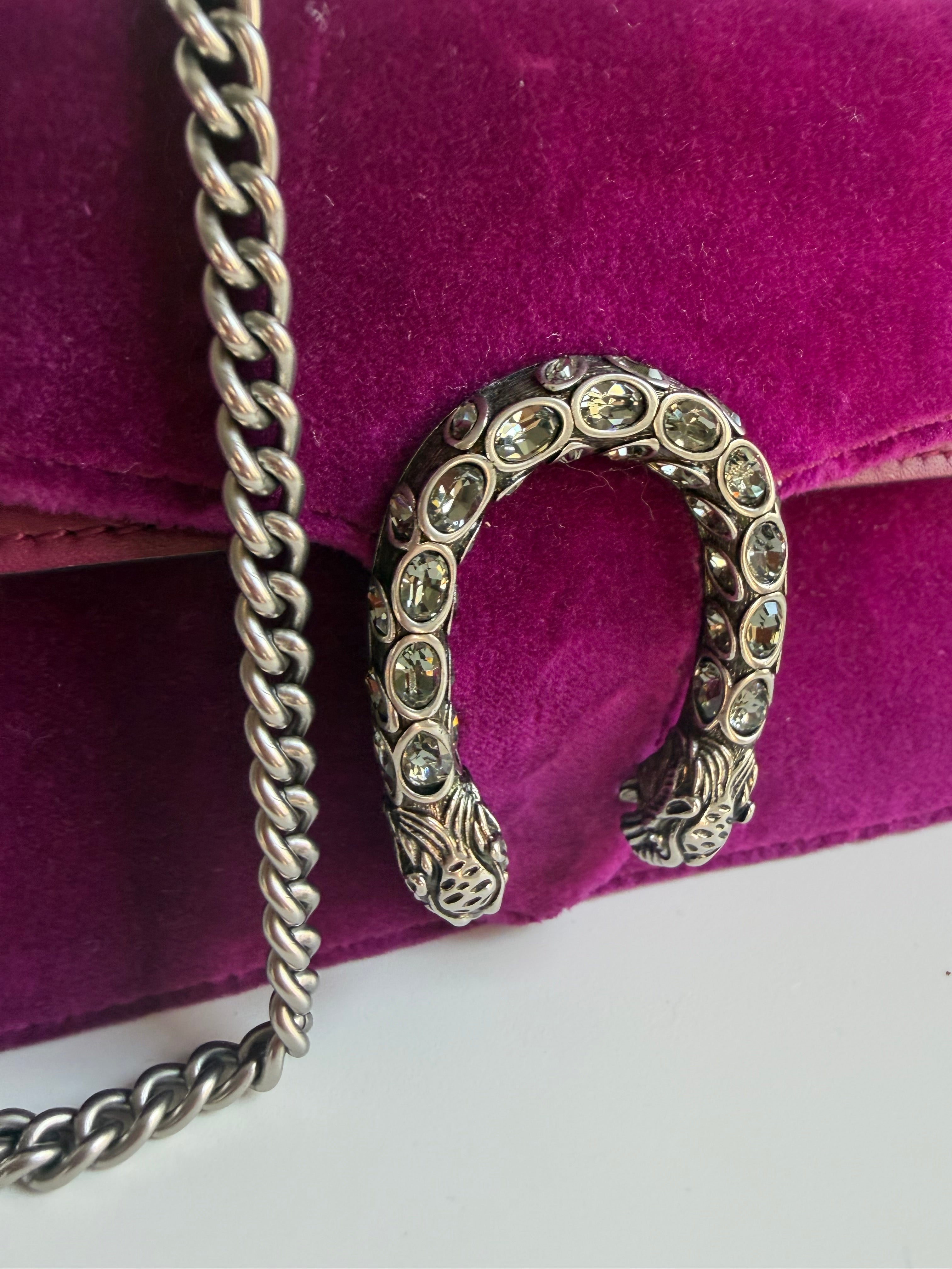 Gucci Mini Velvet Dionysus