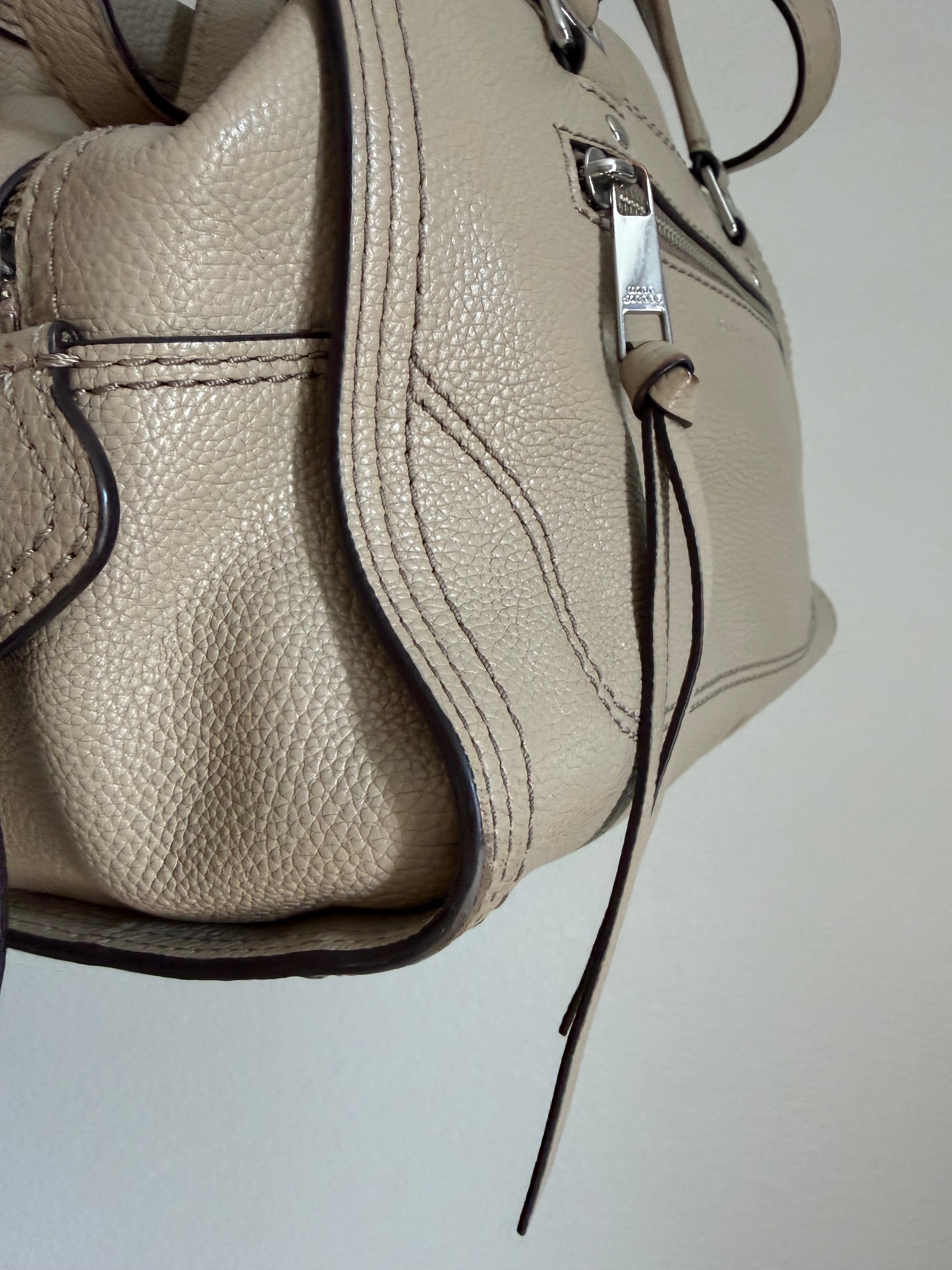 Marc Jacobs Mini Cruiser Pebbled Leather Crossbody Satchel