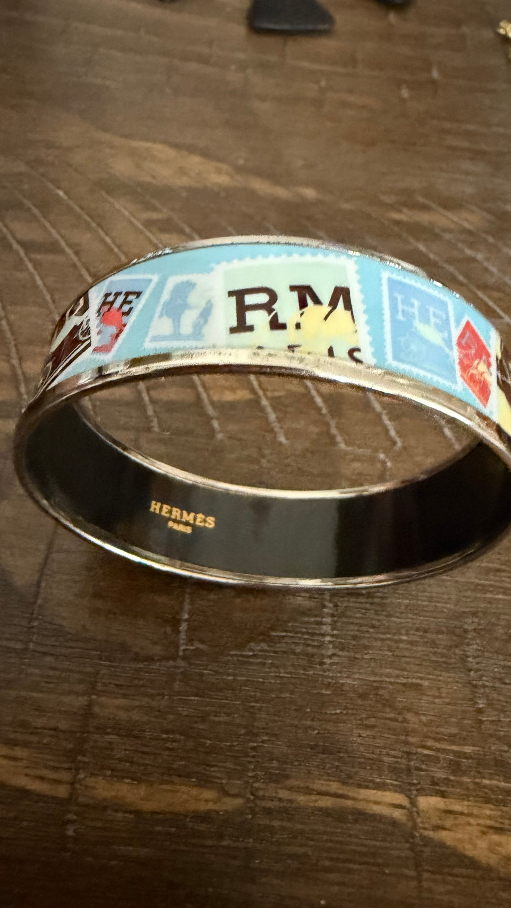 Hermes bangle thick