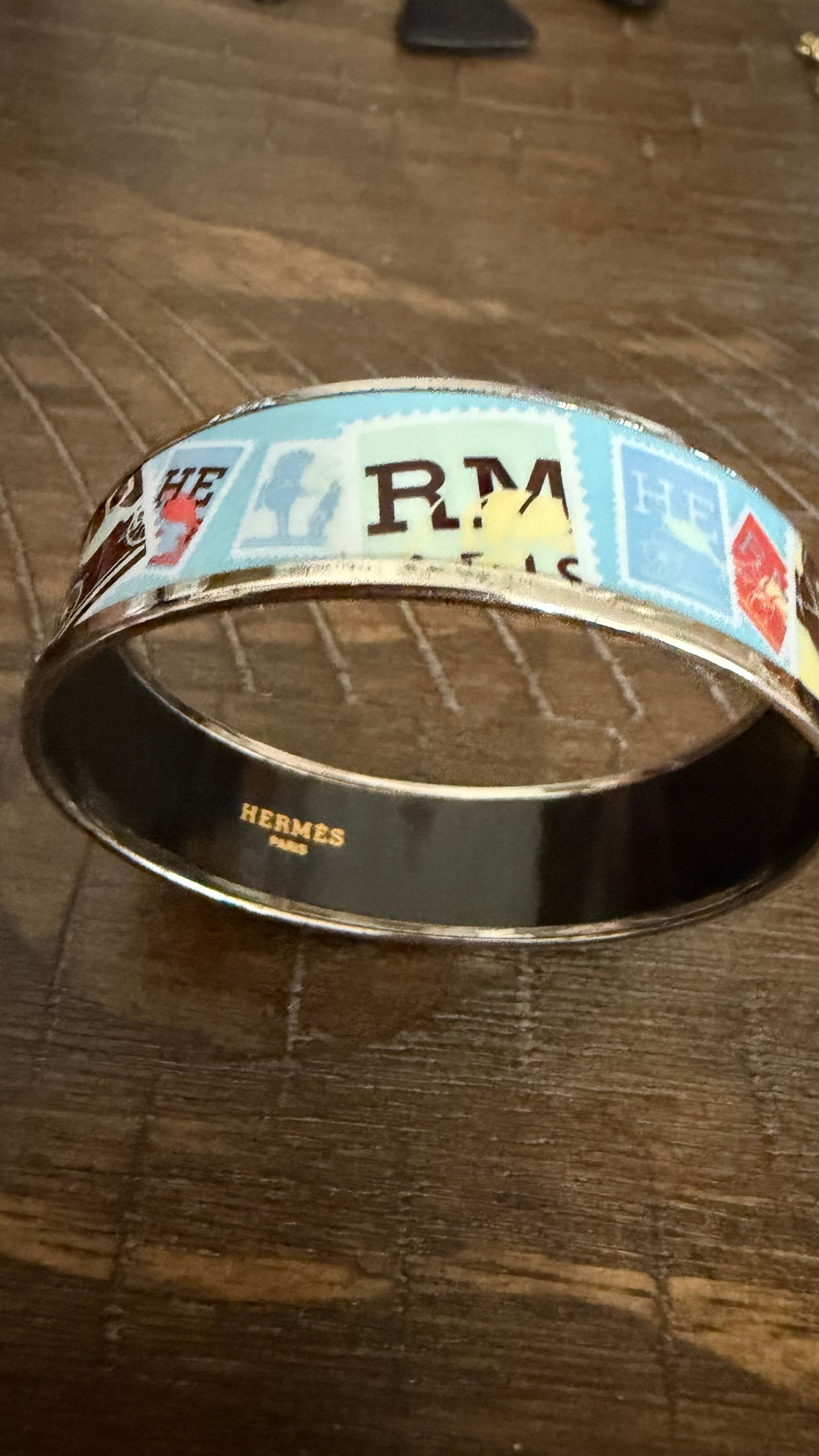 Hermes bangle thick