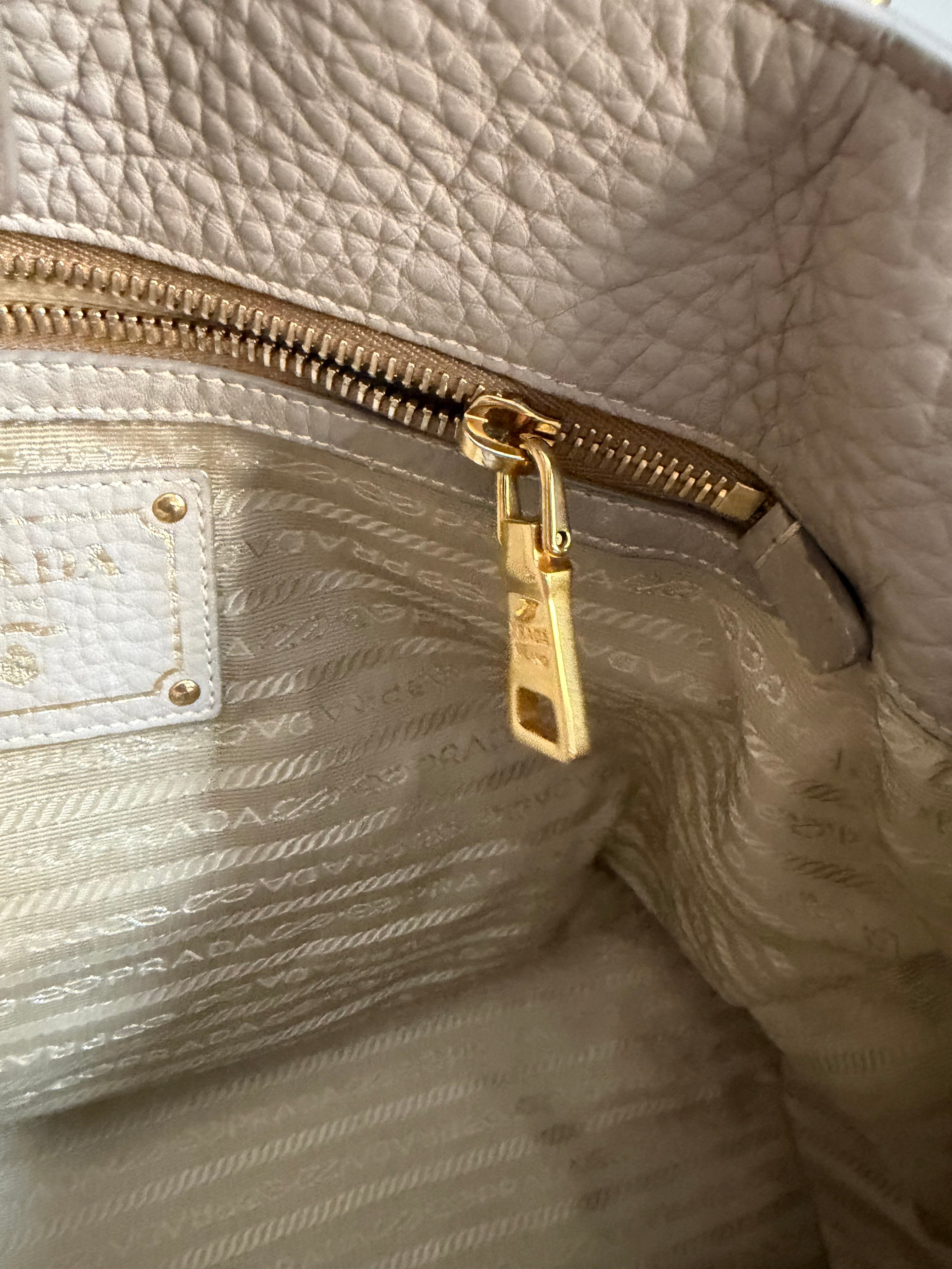 Prada Vitello Daino Tote