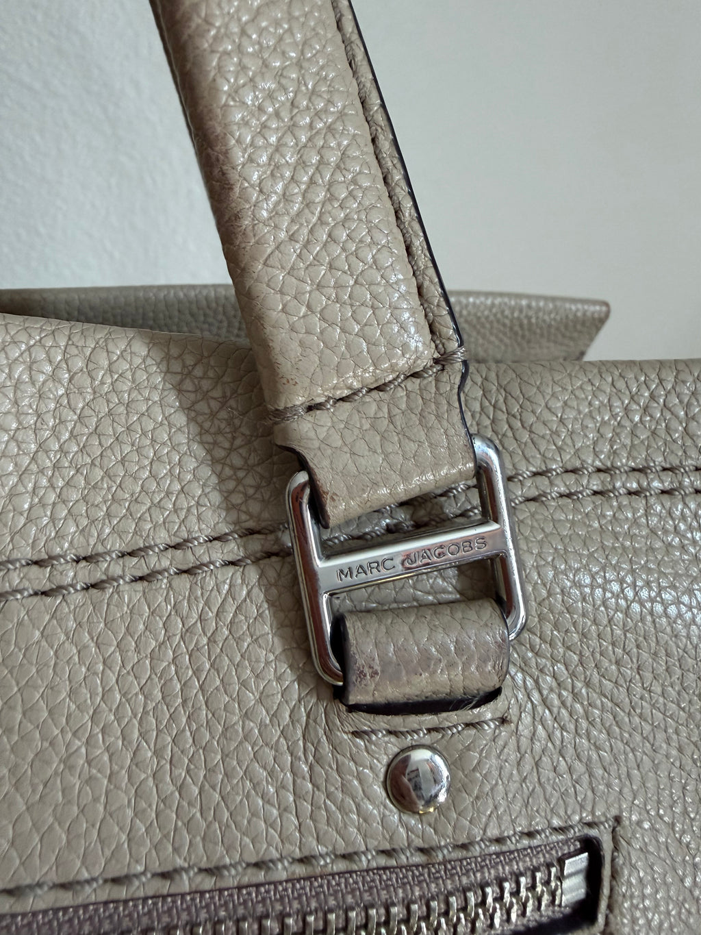 Marc Jacobs Mini Cruiser Pebbled Leather Crossbody Satchel
