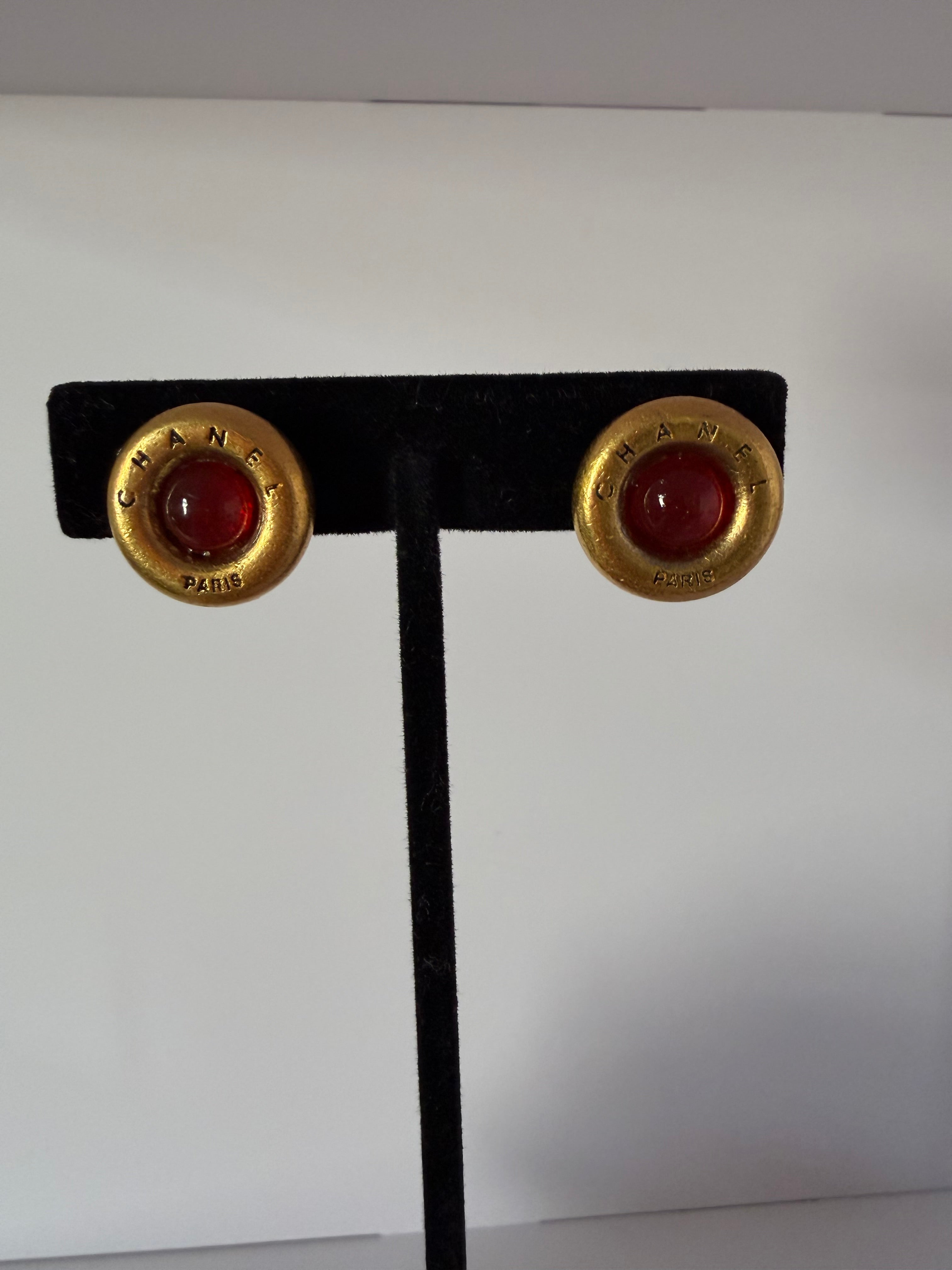 Chanel Gripoix earrings