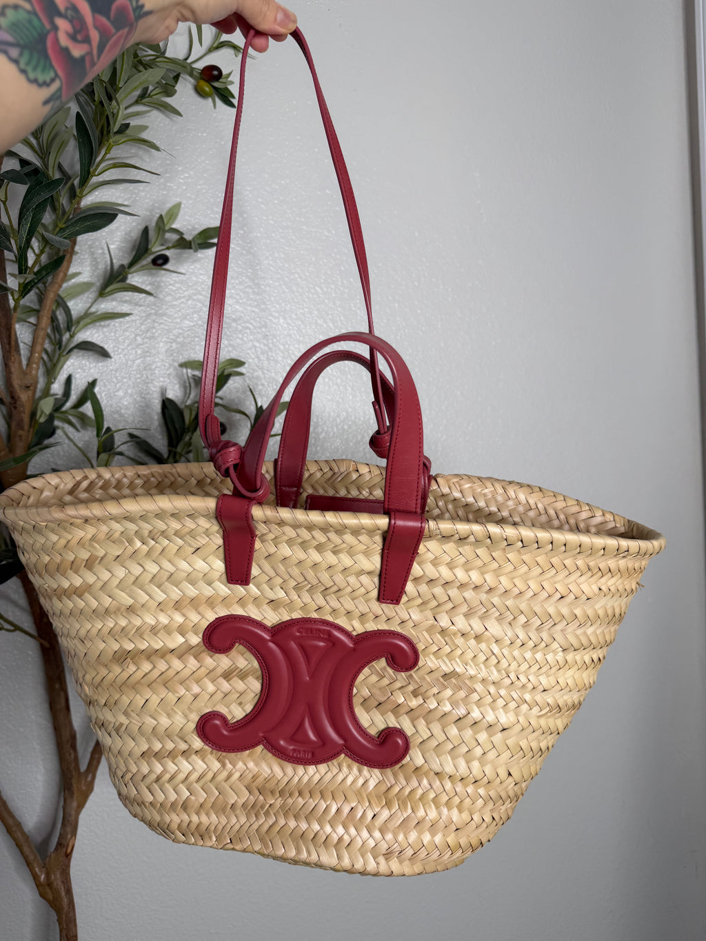 Celine Teen Panier Basket Bag