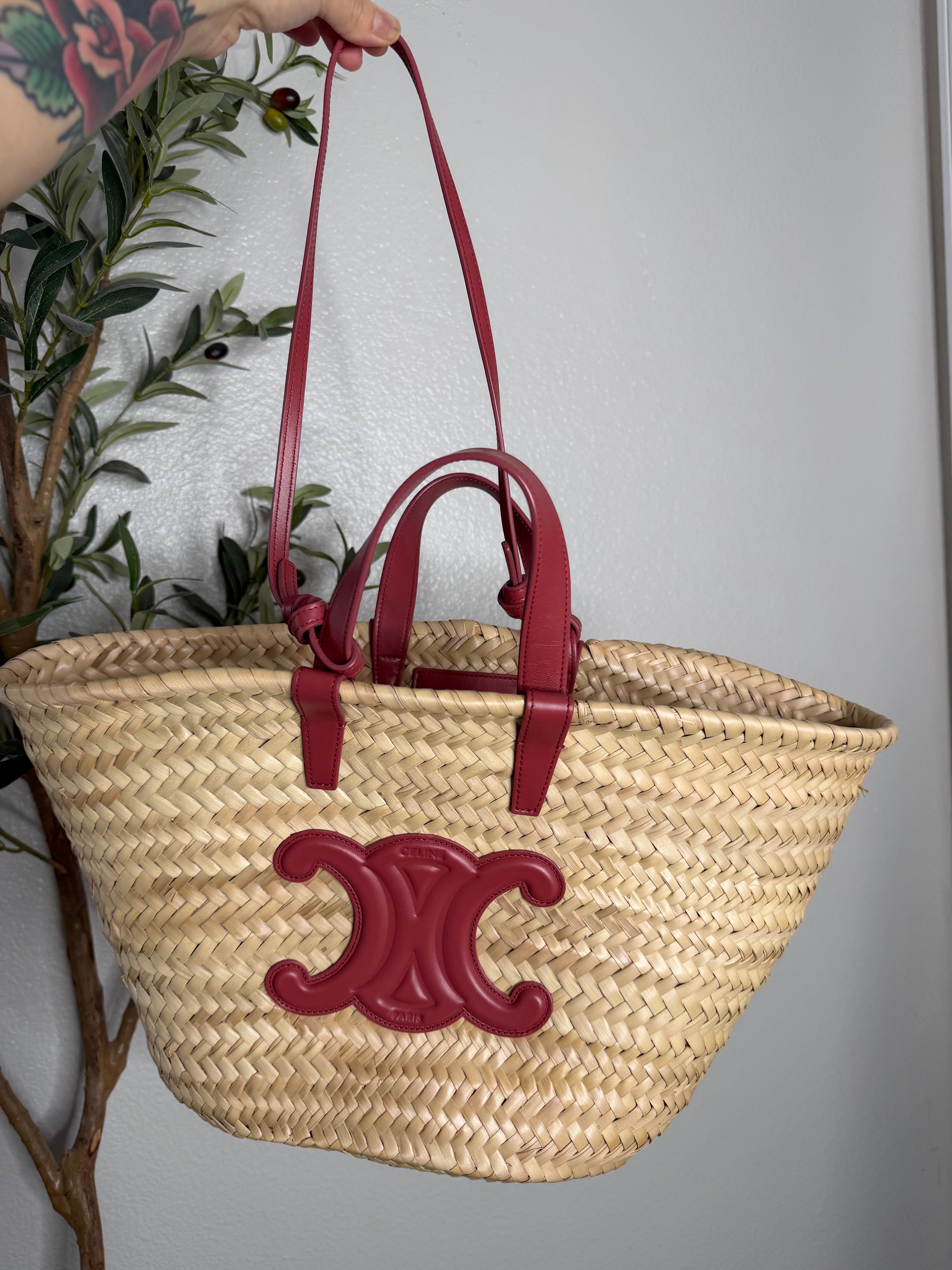 Celine Teen Panier Basket Bag