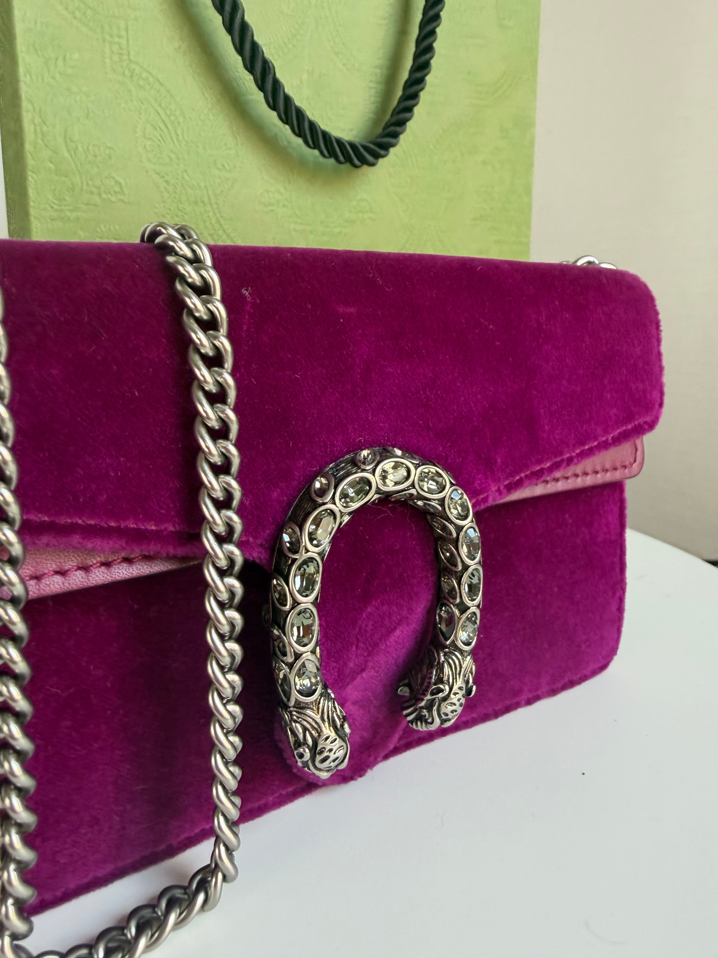 Gucci Mini Velvet Dionysus