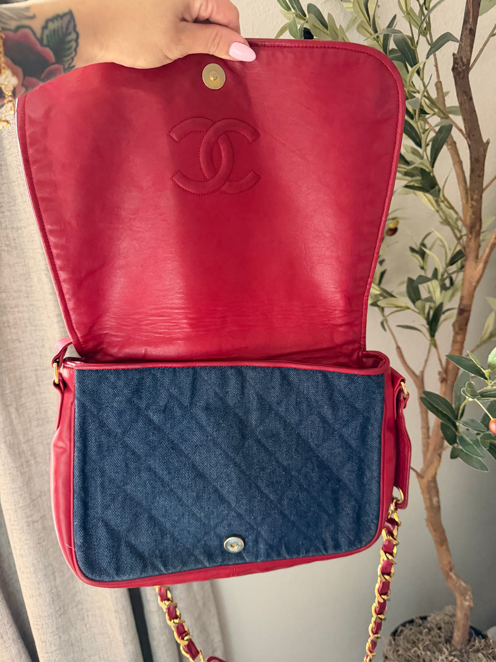 Chanel Denim Flap