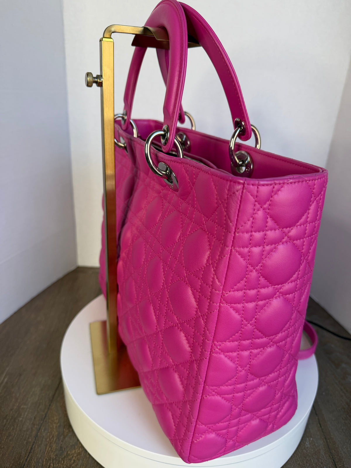 Lady Dior Large in pink