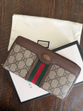 Gucci Ophidia Zip Around Wallet