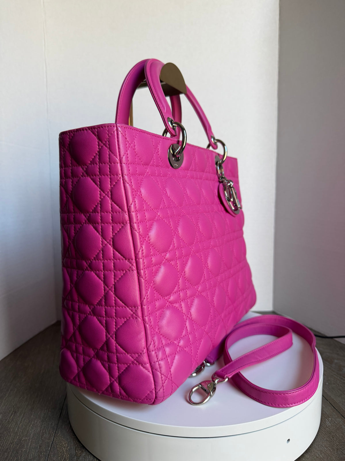 Lady Dior Large in pink