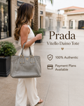 Prada Vitello Daino Tote