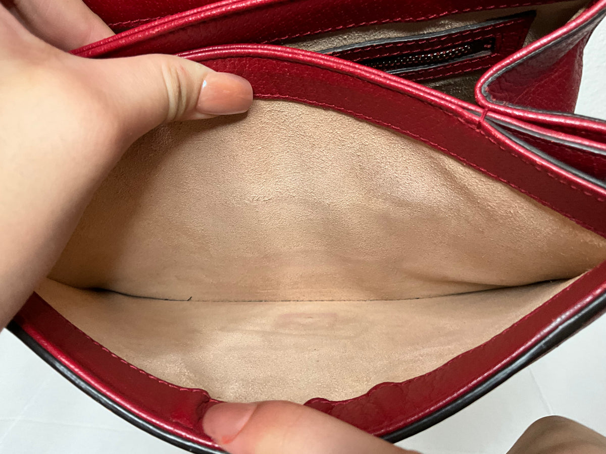 Gucci Queen Bee Margaret Top Handle with long strap