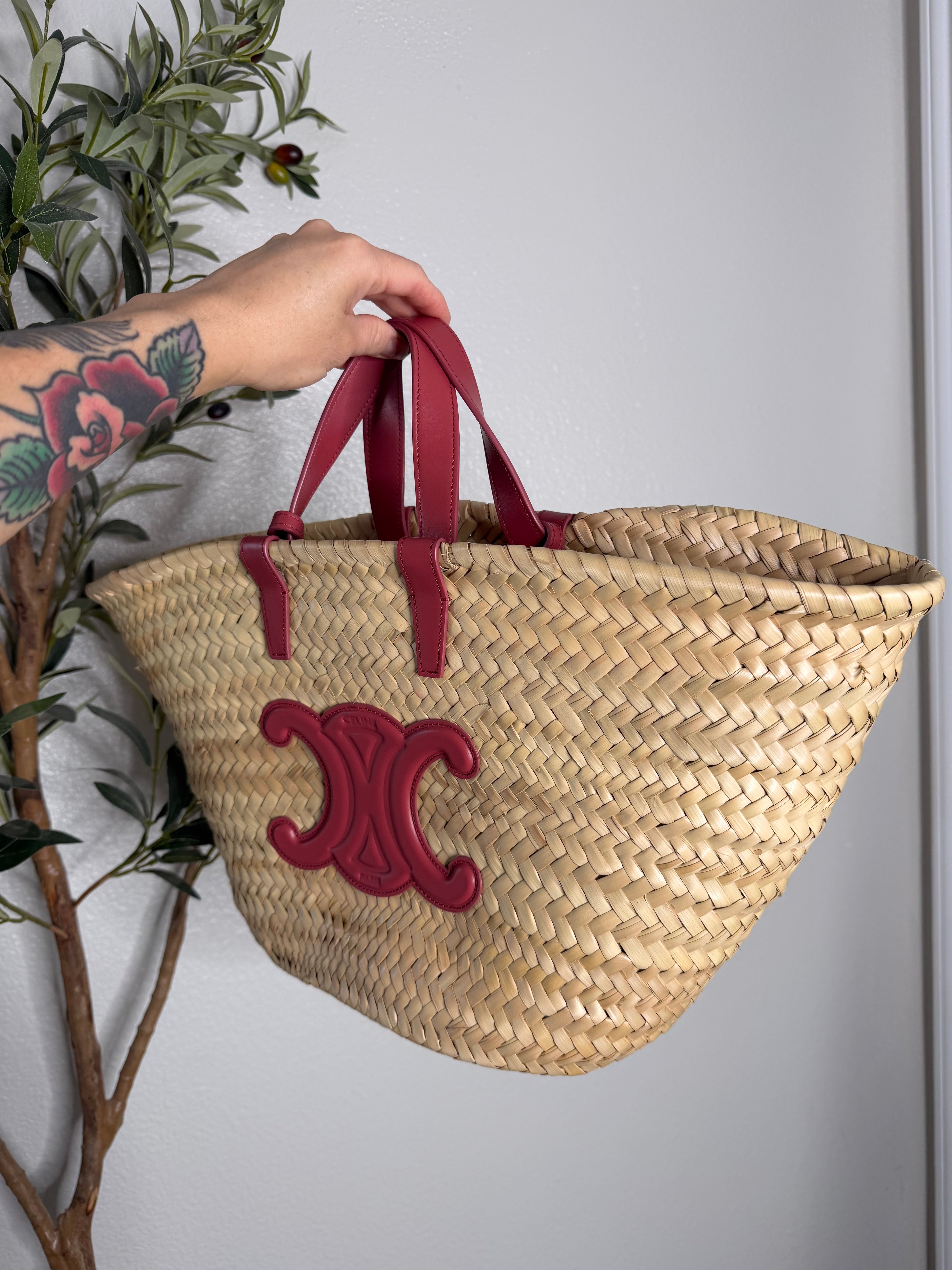 Celine Teen Panier Basket Bag