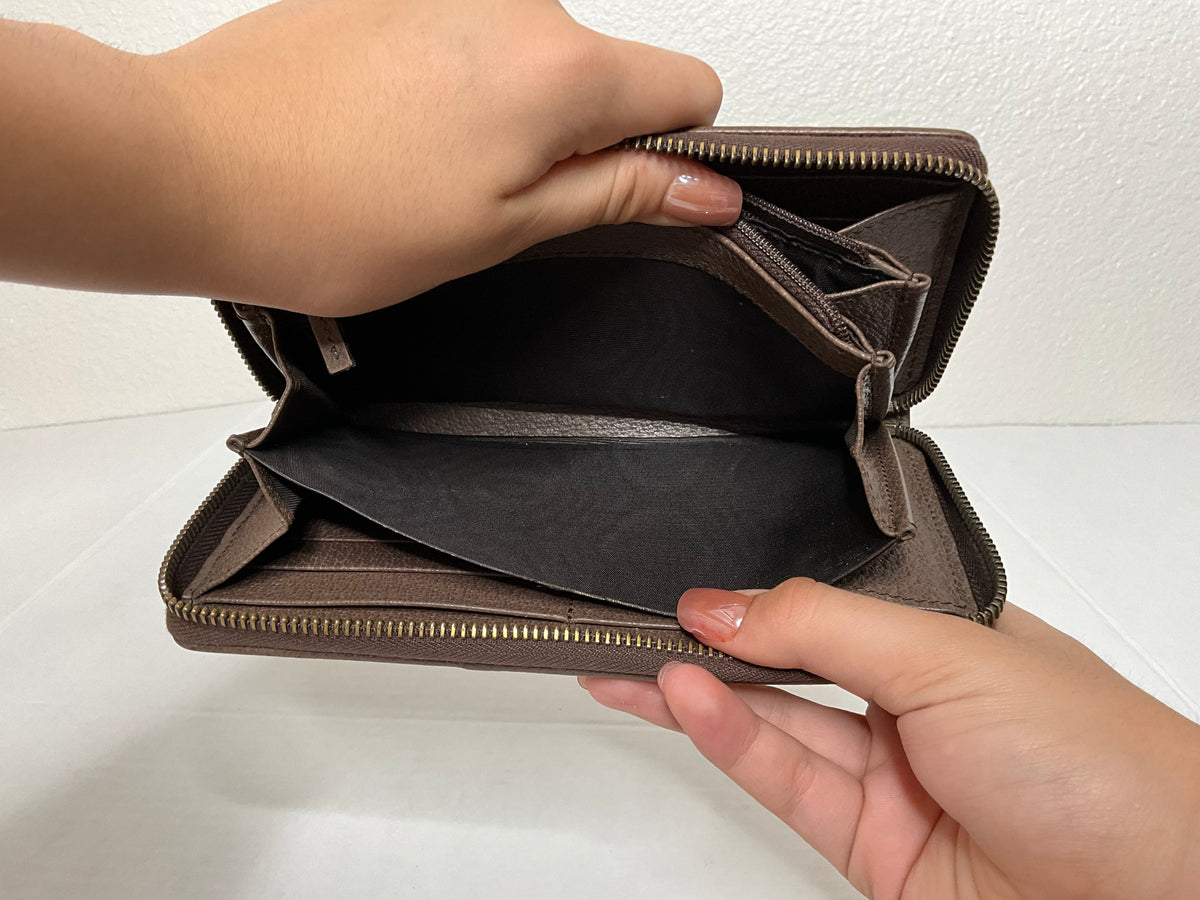 Gucci Ophidia Zip Around Wallet