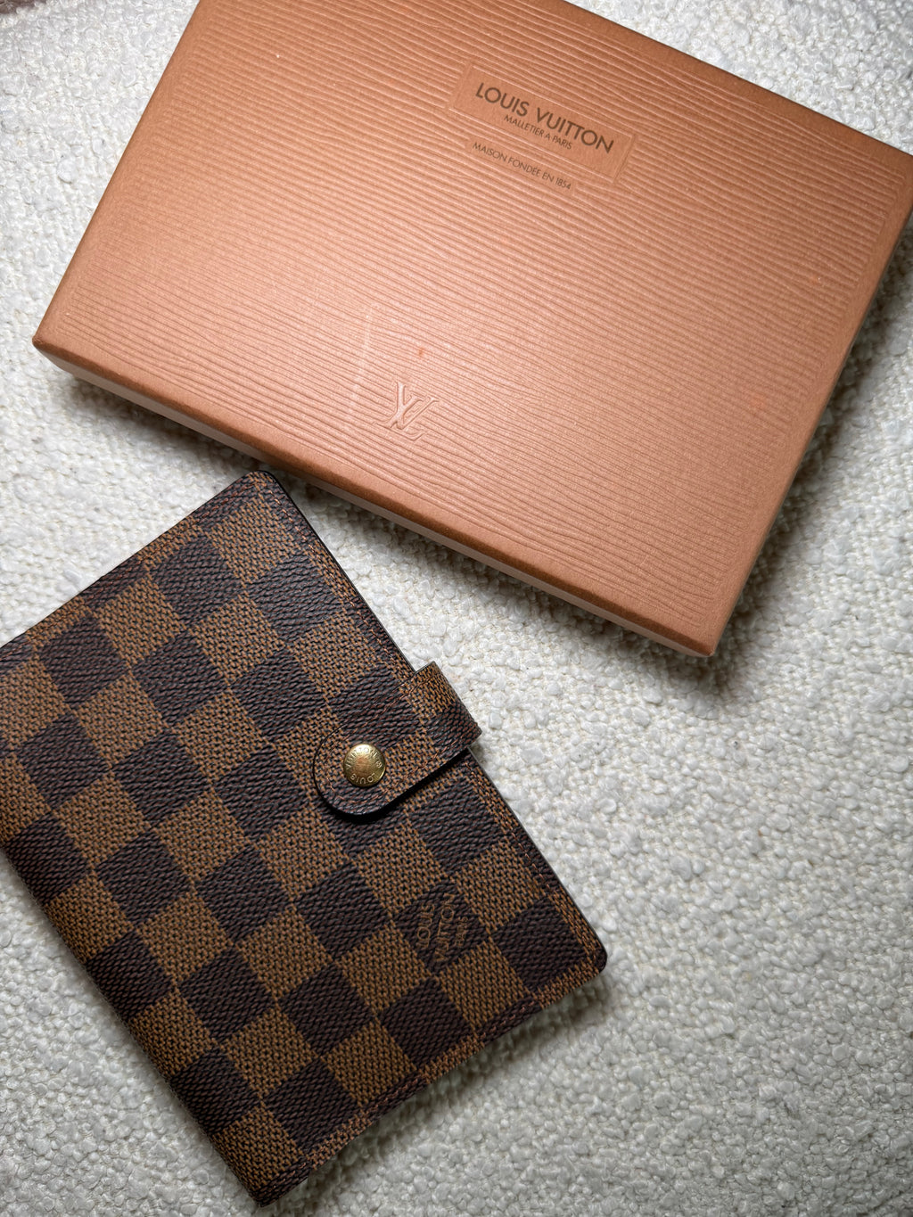 Louis Vuitton Damier Ebene Agenda PM