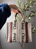 Chloe Woody Mini Tote