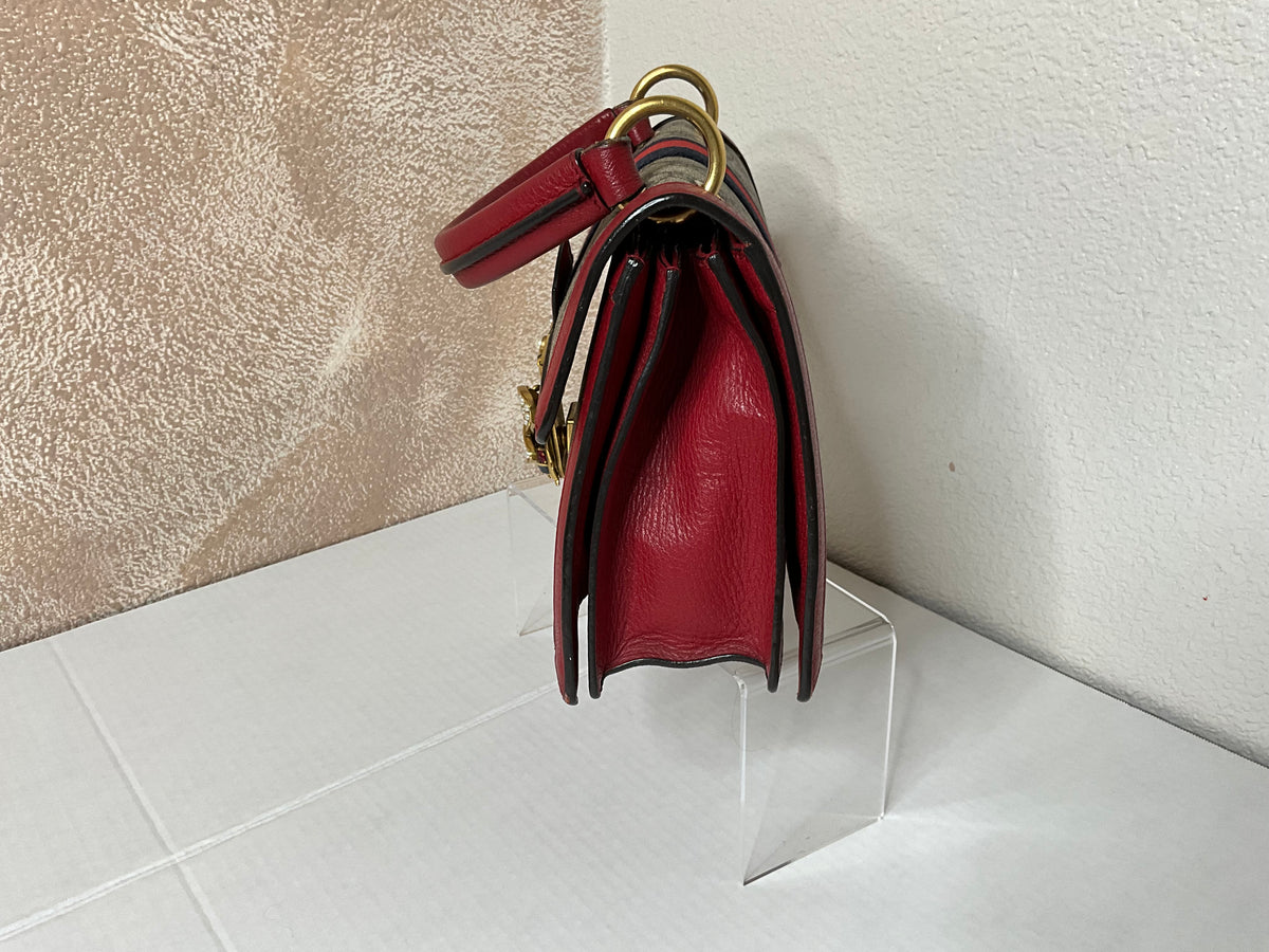 Gucci Queen Bee Margaret Top Handle with long strap