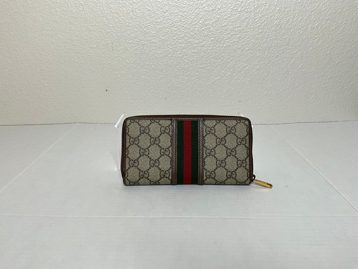 Gucci Ophidia Zip Around Wallet