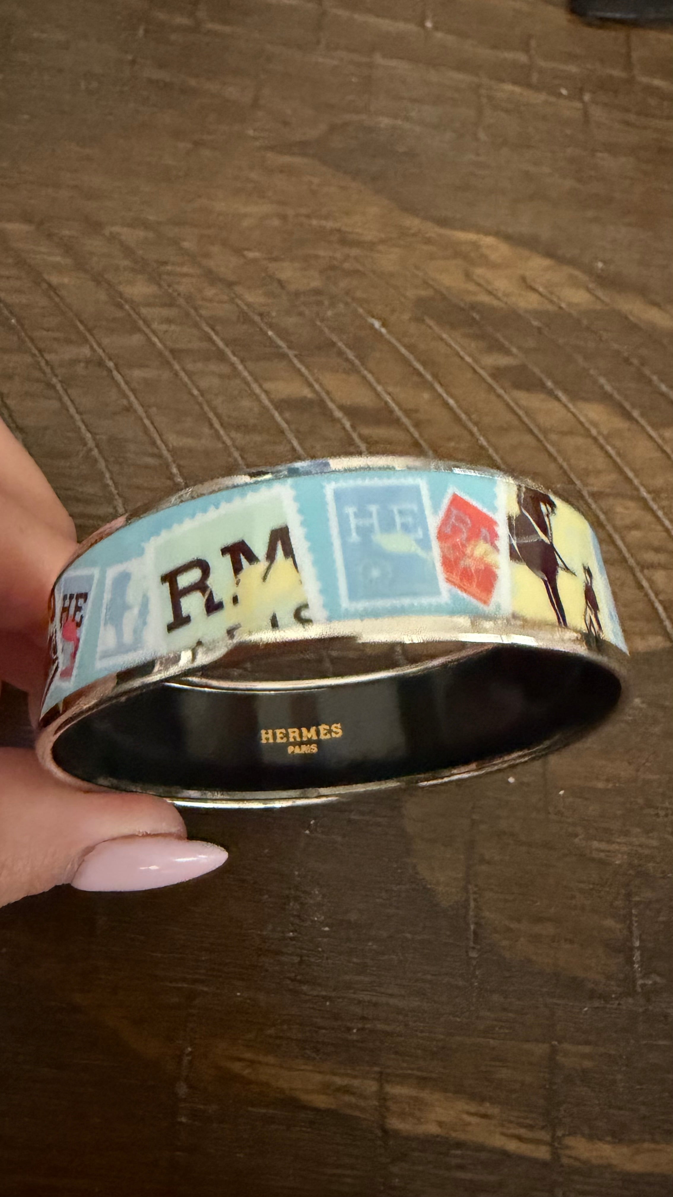 Hermes bangle thick