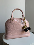 Louis Vuitton Alma BB Verni Ballerina Pink