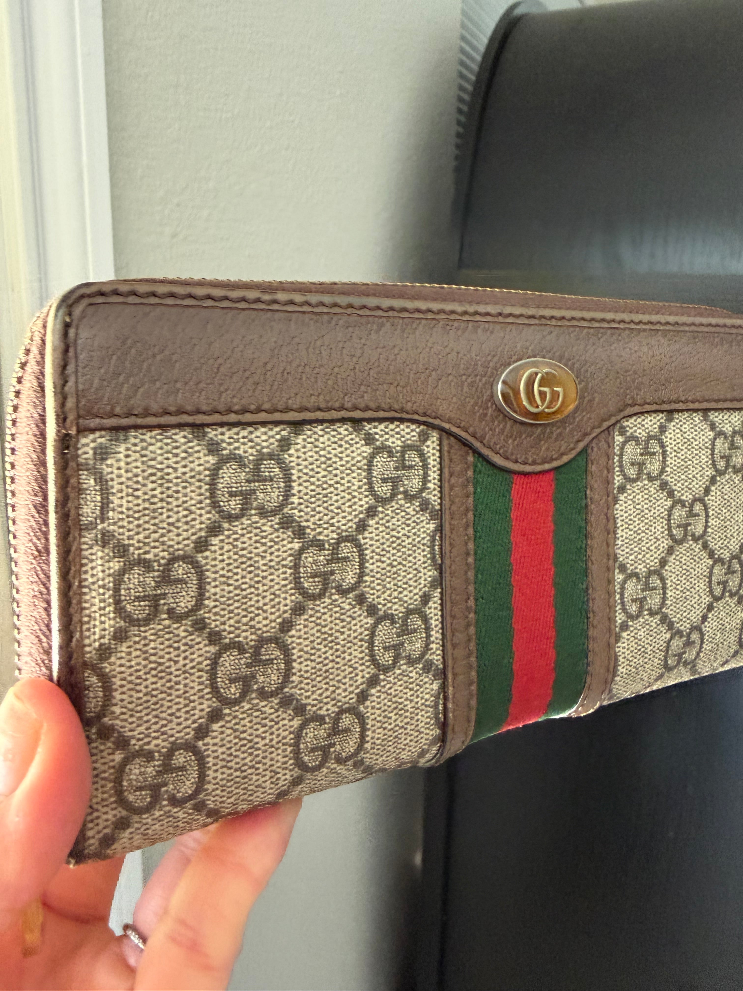 Gucci Ophidia Zip Around Wallet