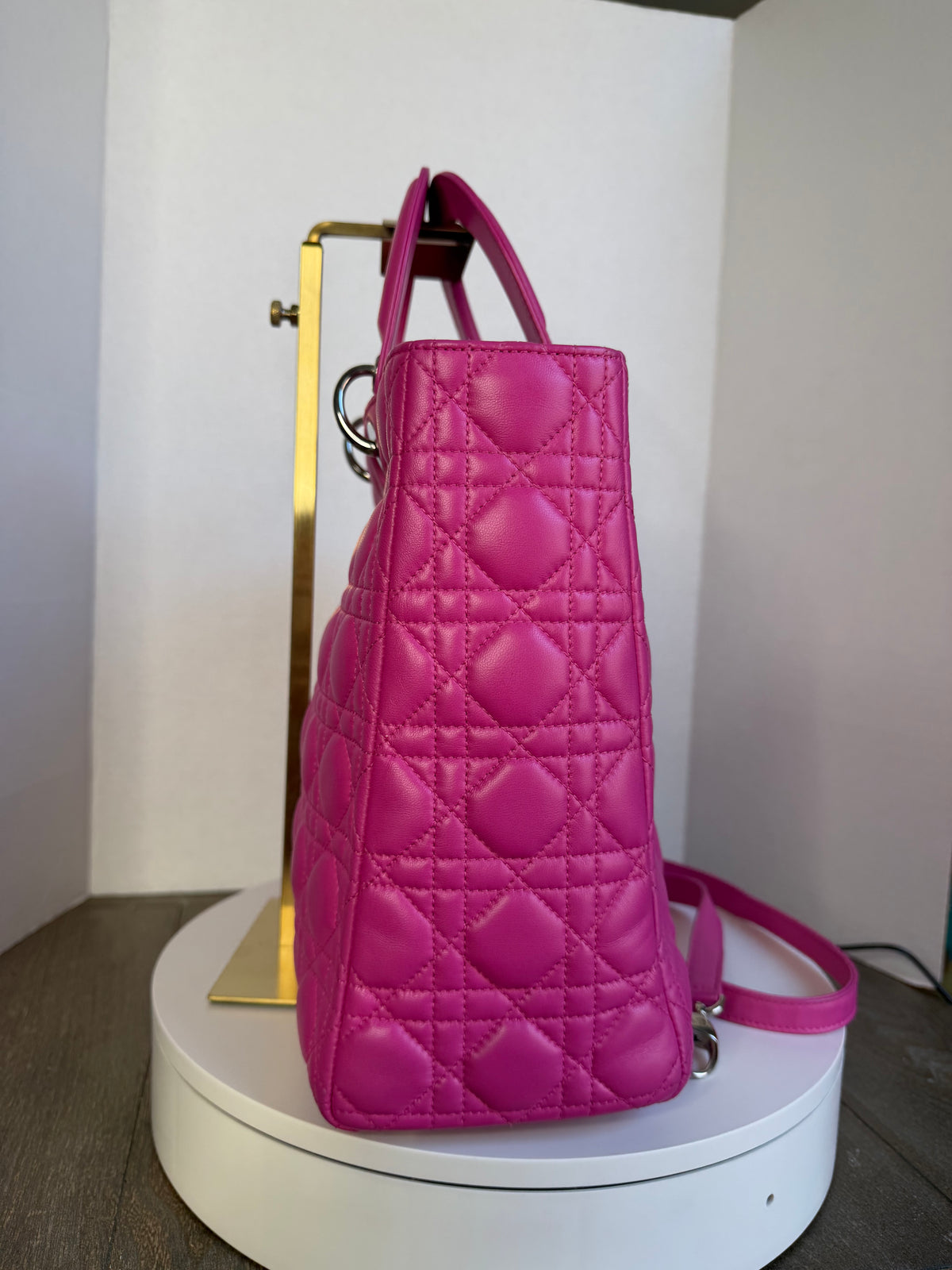 Lady Dior Large in pink