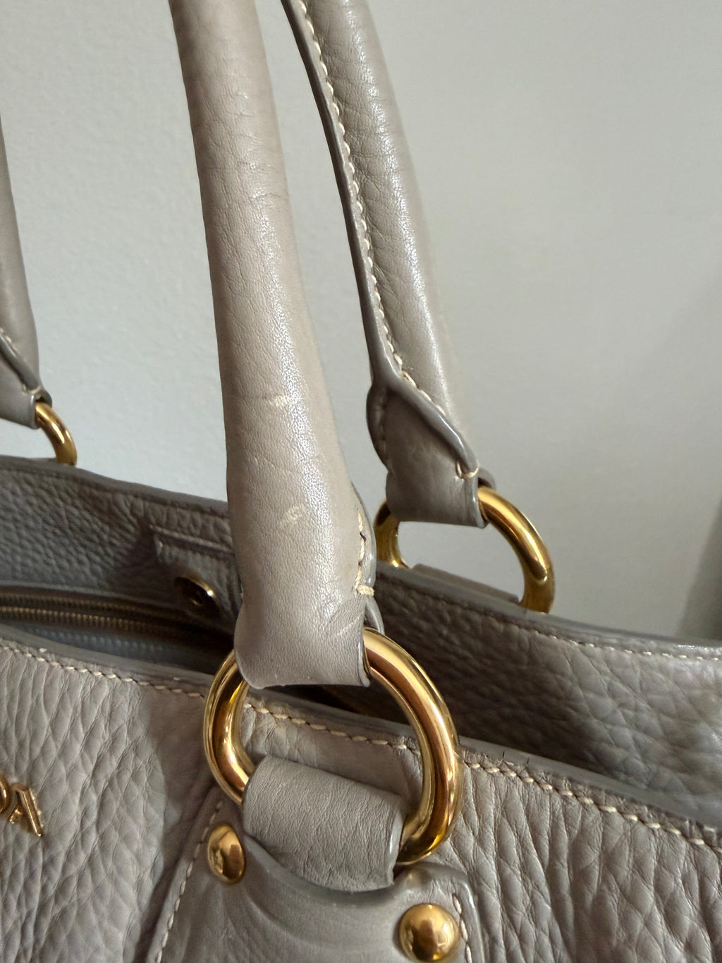 Prada Vitello Daino Tote