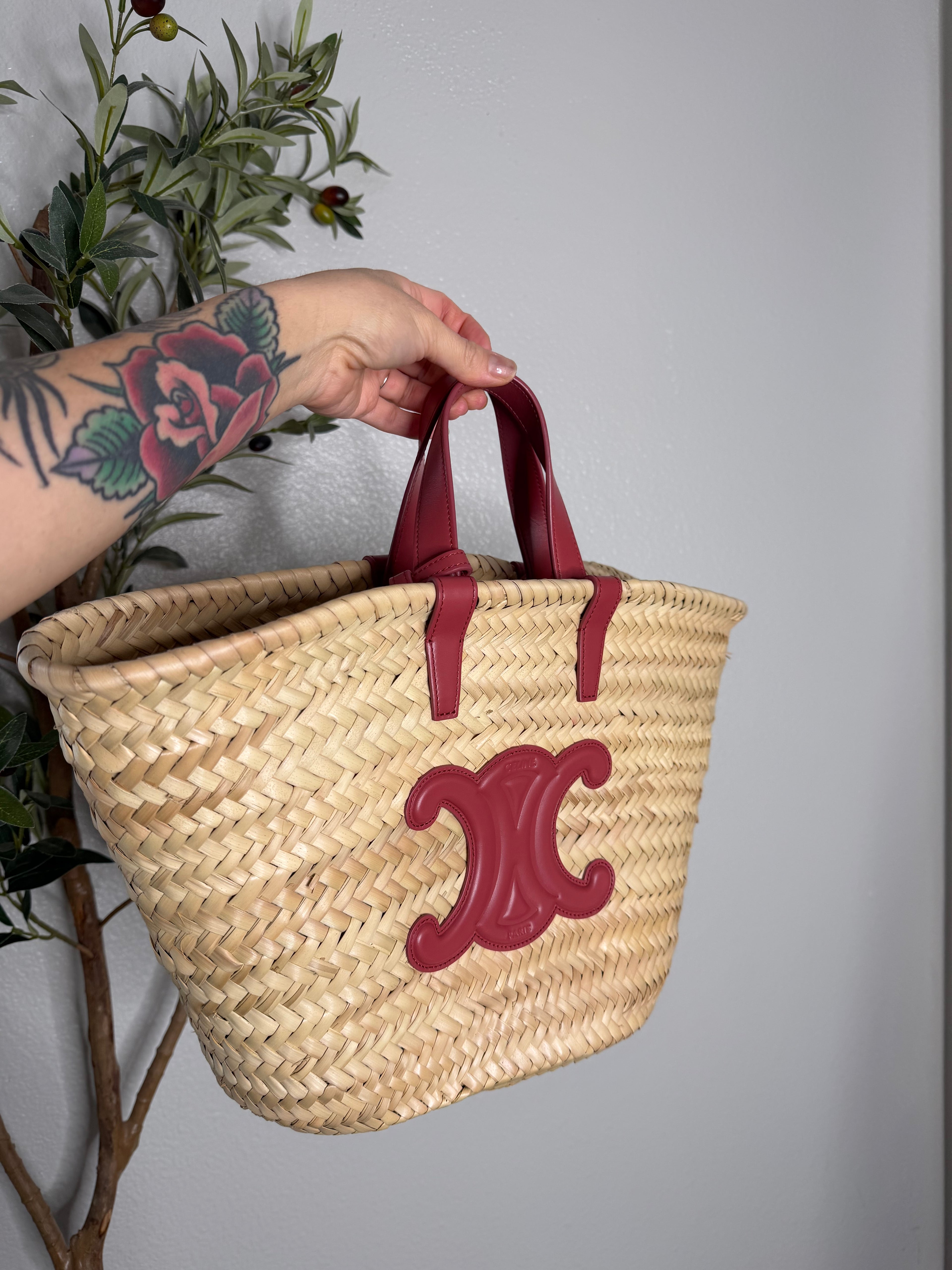 Celine Teen Panier Basket Bag