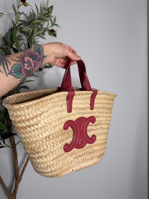 Celine Teen Panier Basket Bag
