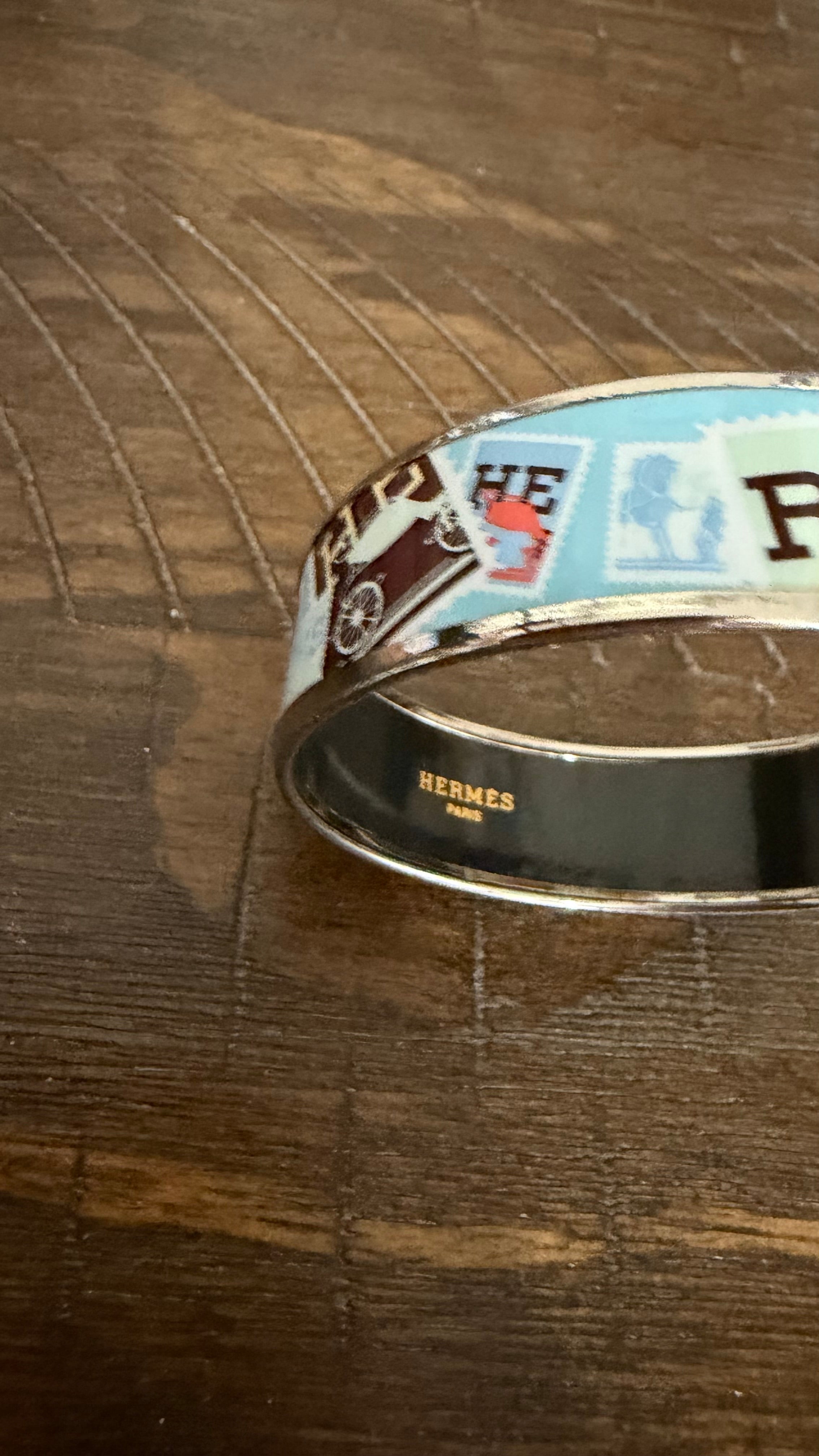 Hermes bangle thick