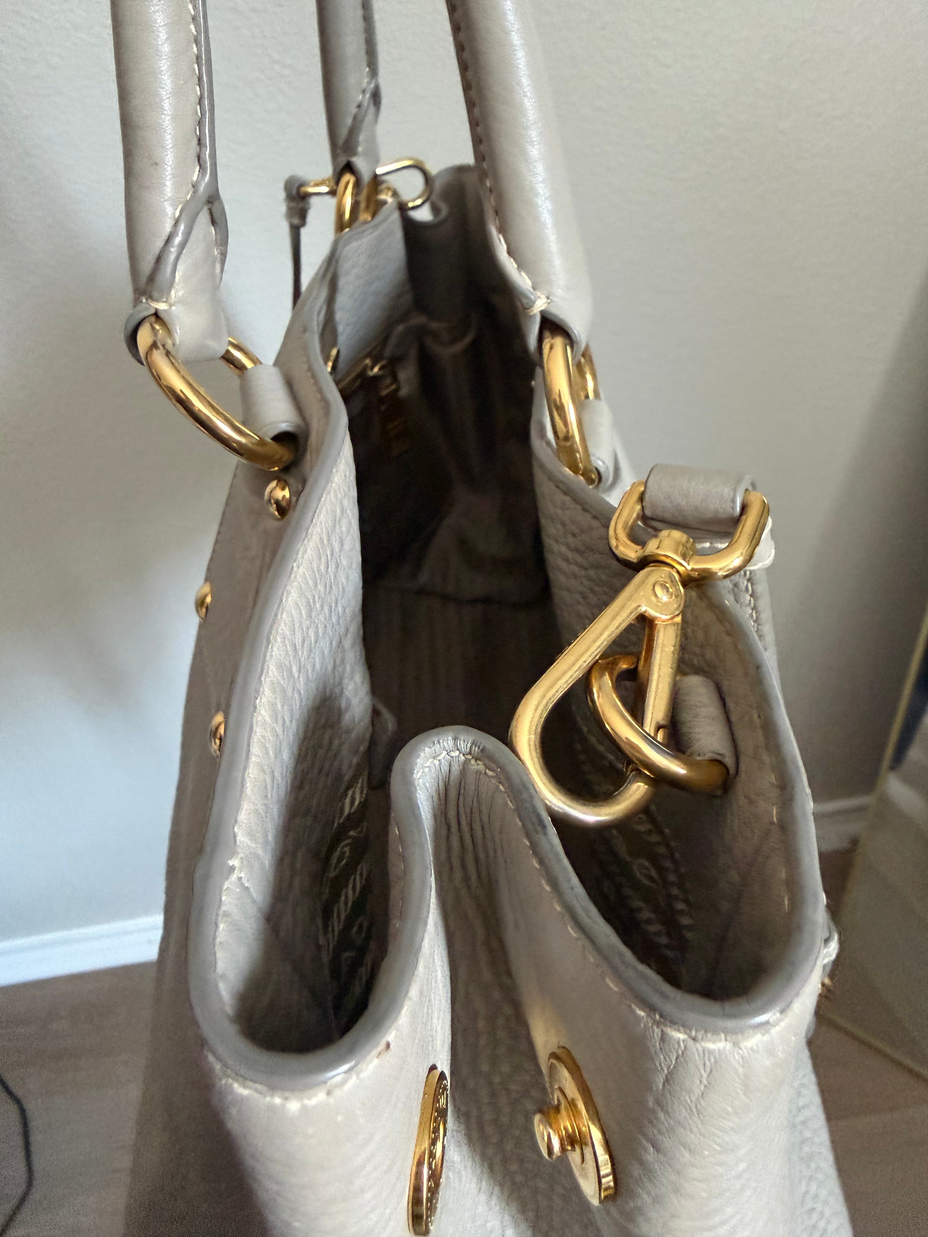 Prada Vitello Daino Tote