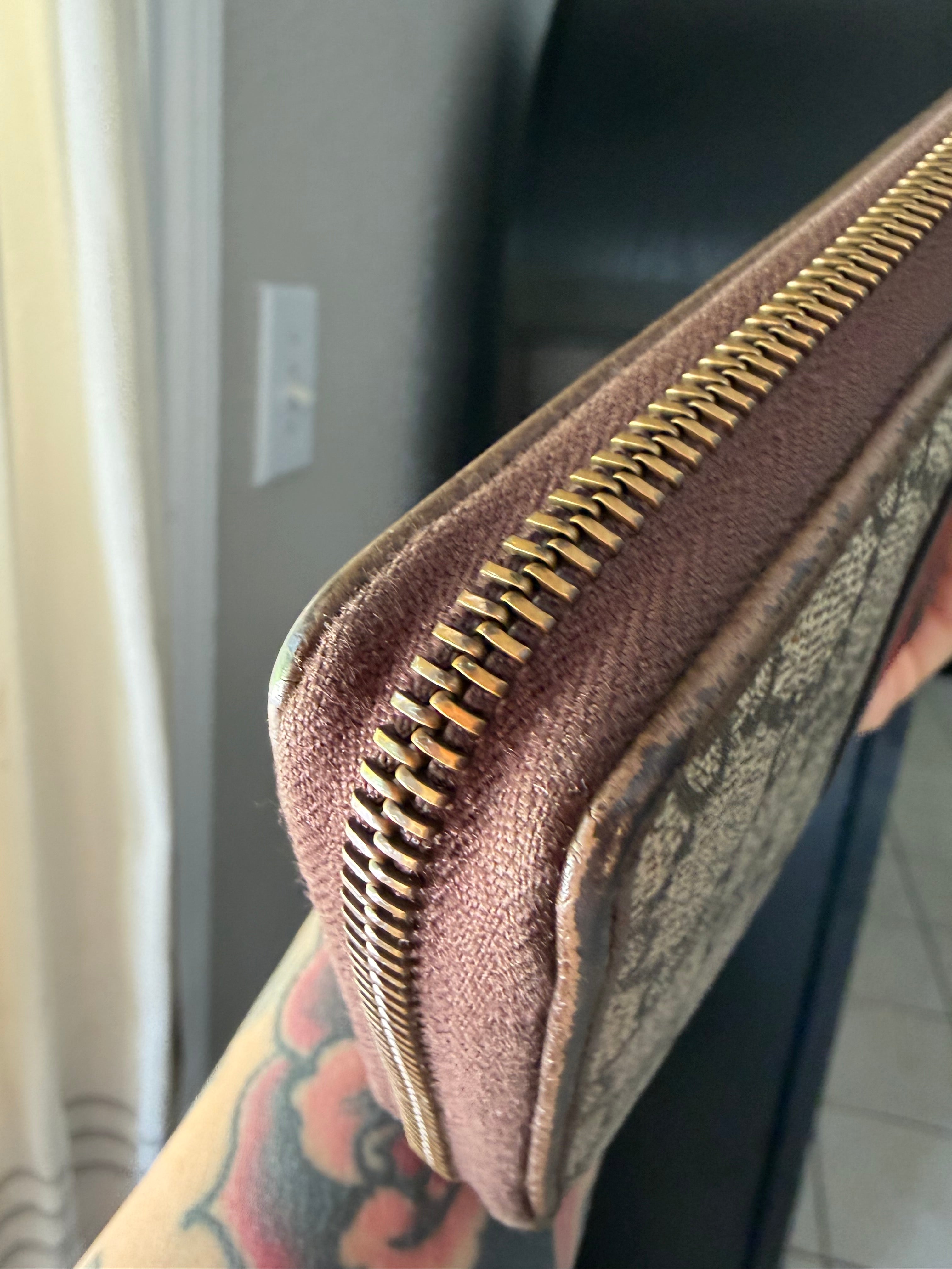 Gucci Ophidia Zip Around Wallet