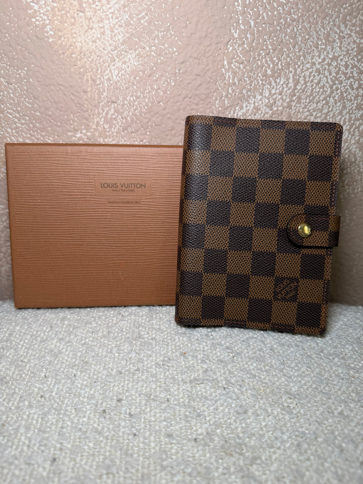 Louis Vuitton Damier Ebene Agenda PM