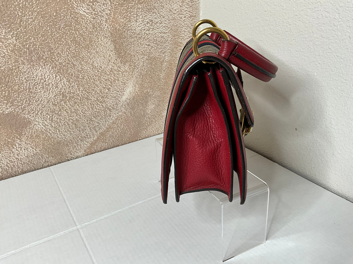 Gucci Queen Bee Margaret Top Handle with long strap