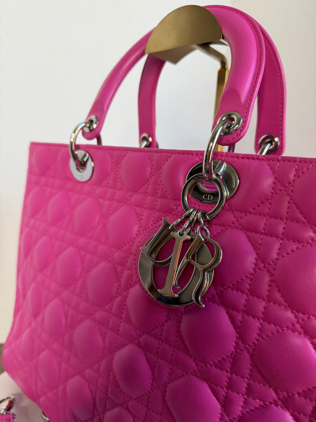 Lady Dior Large in pink