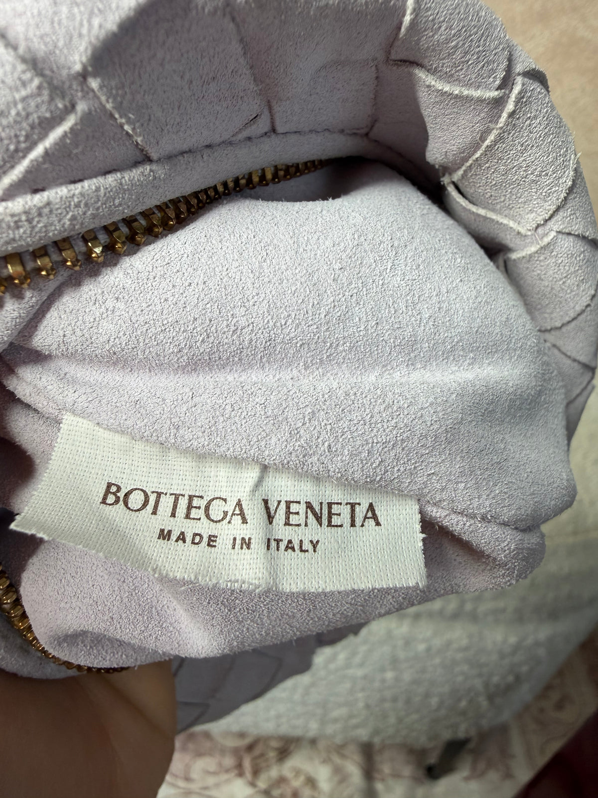 Bottega mini Jodie in suede
