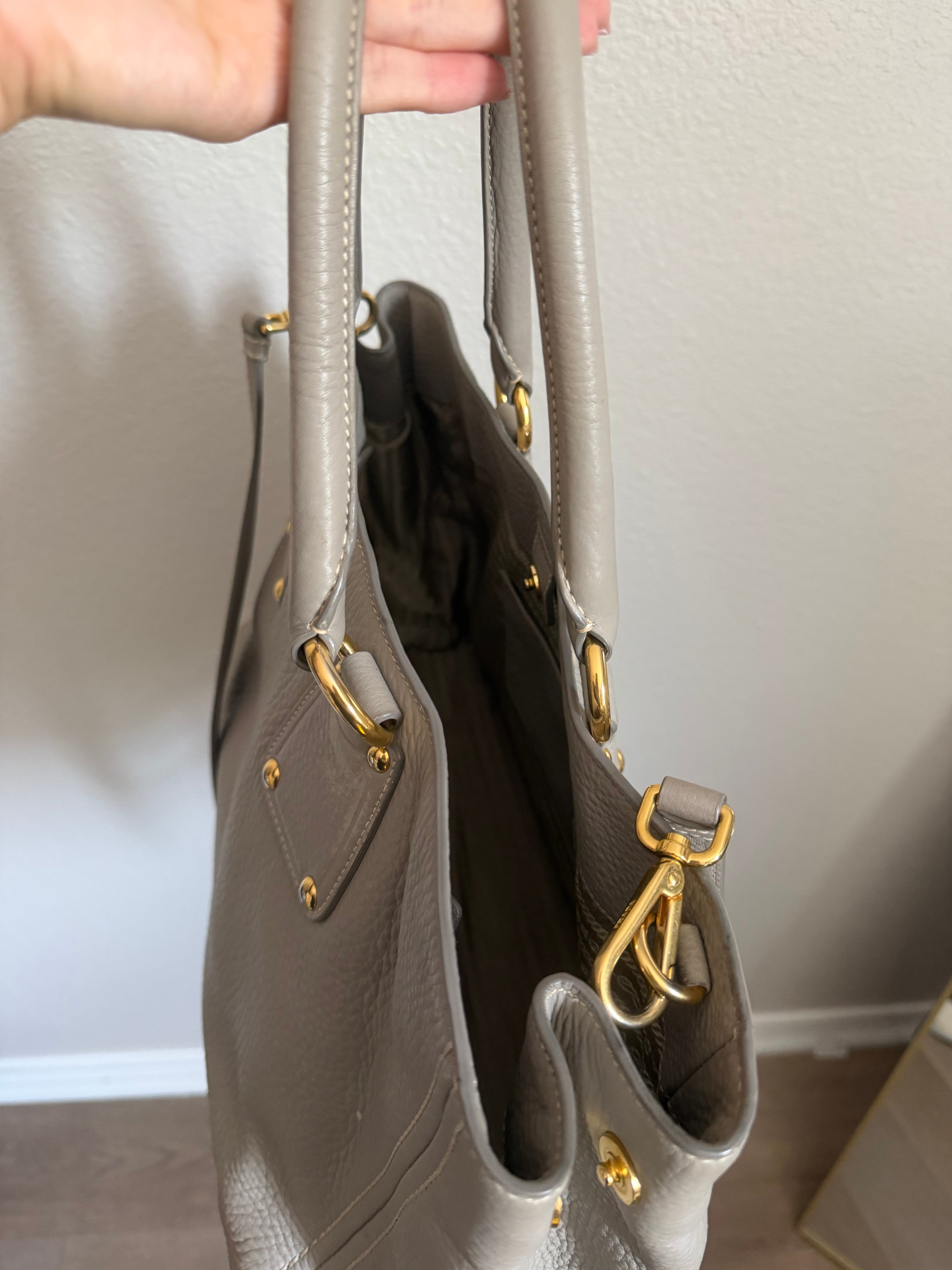 Prada Vitello Daino Tote