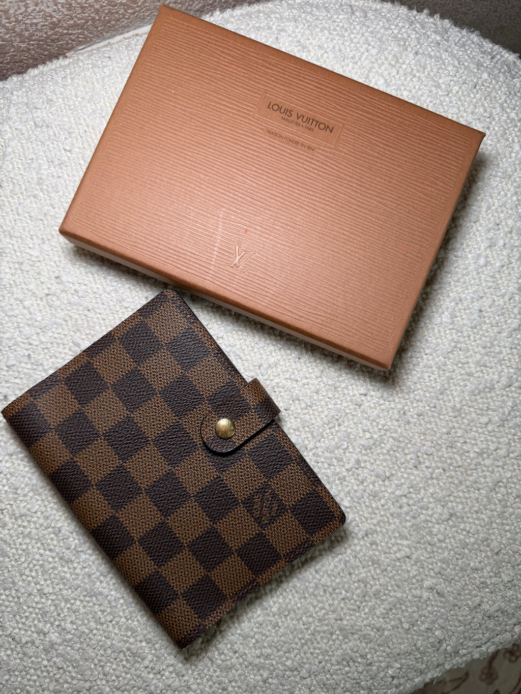 Louis Vuitton Damier Ebene Agenda PM