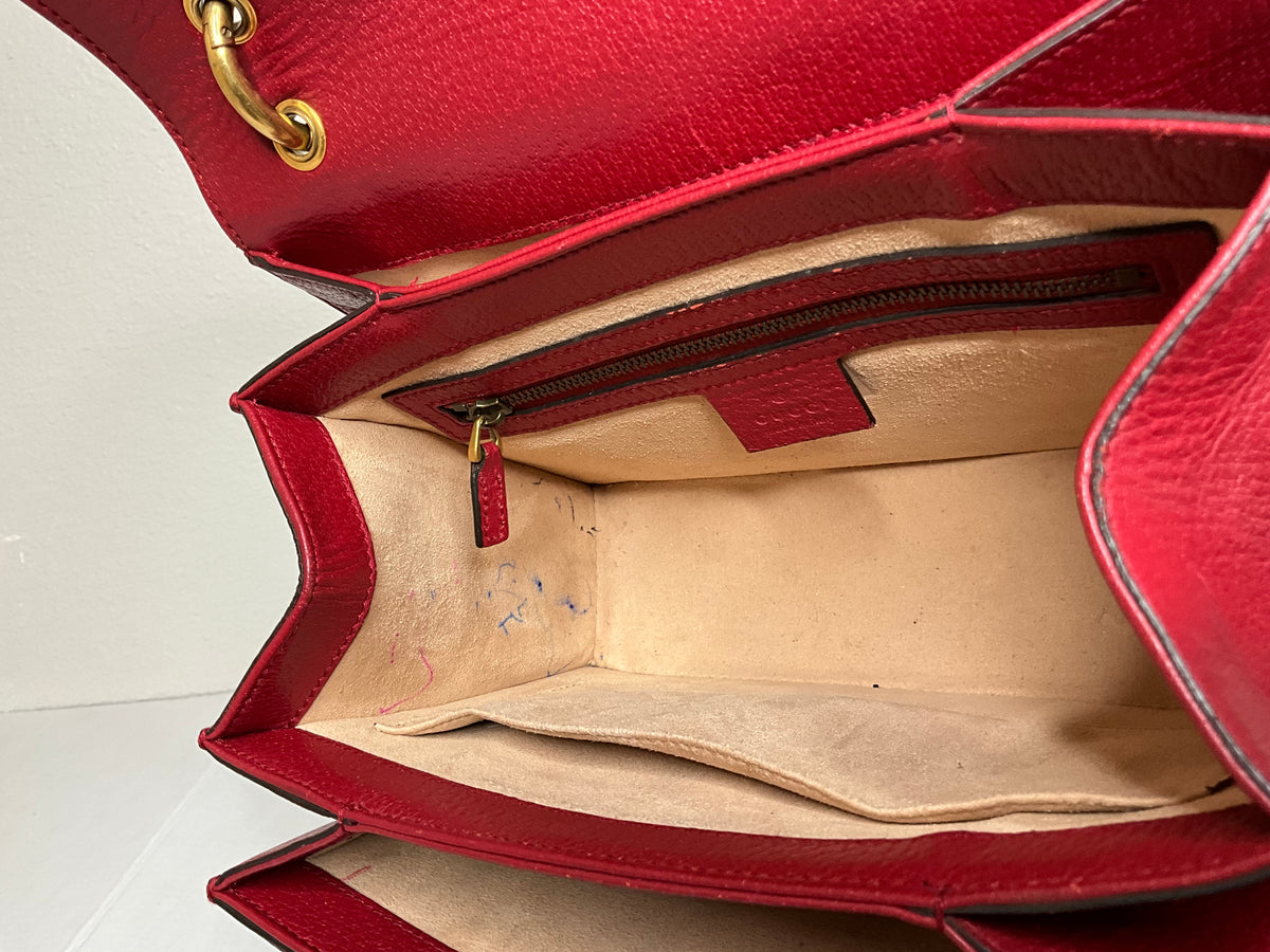 Gucci Queen Bee Margaret Top Handle with long strap