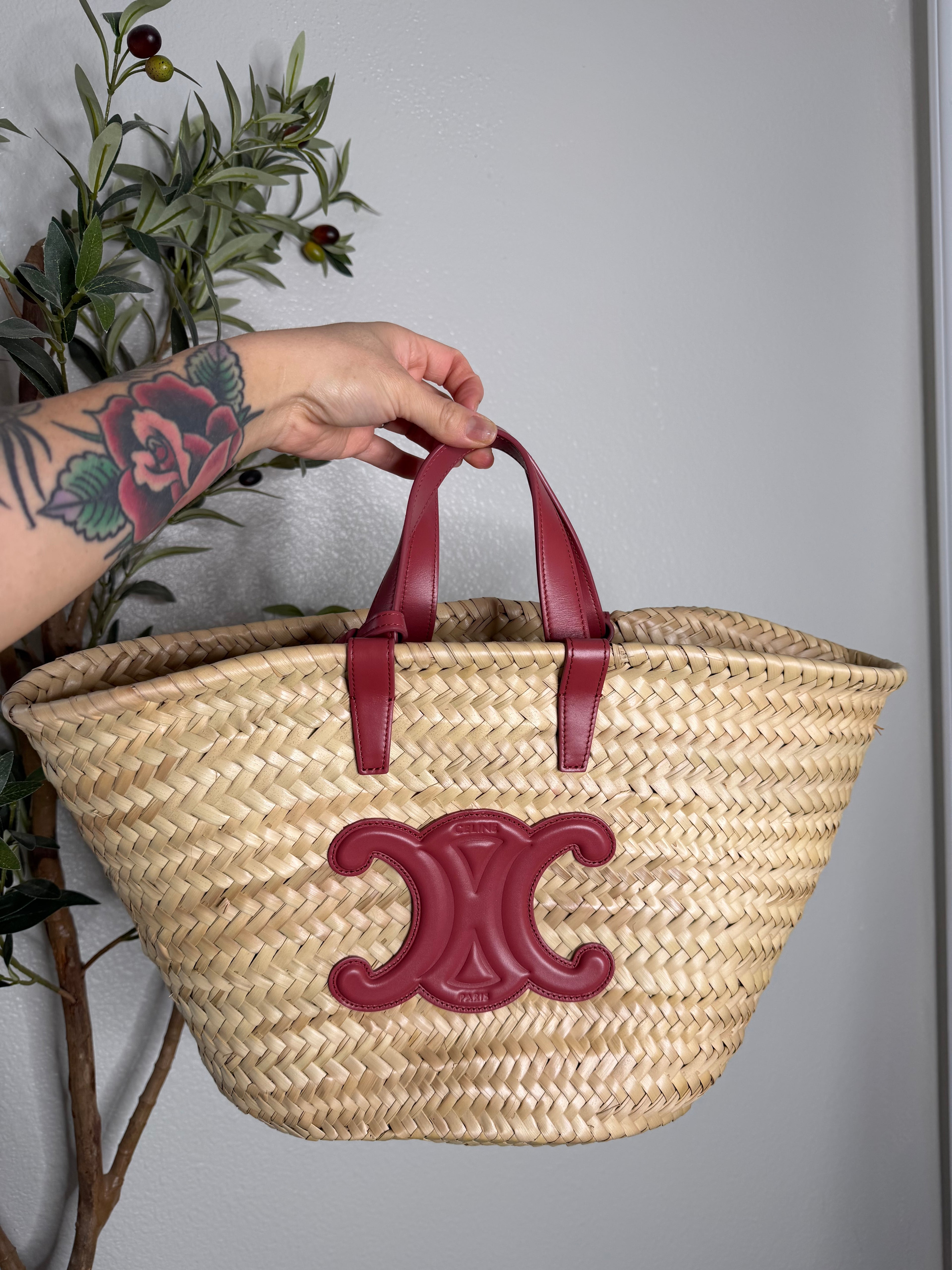 Celine Teen Panier Basket Bag