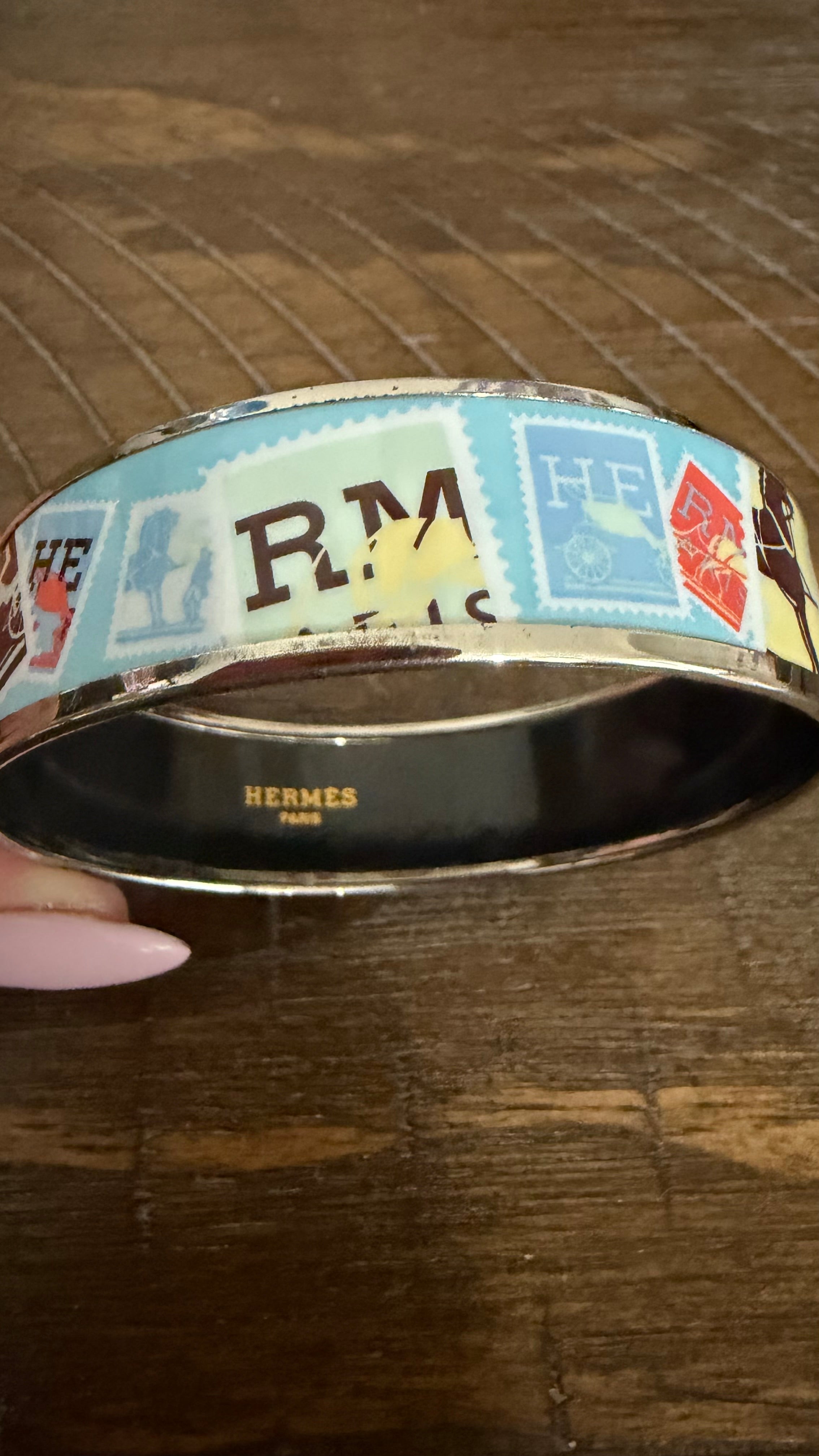 Hermes bangle thick
