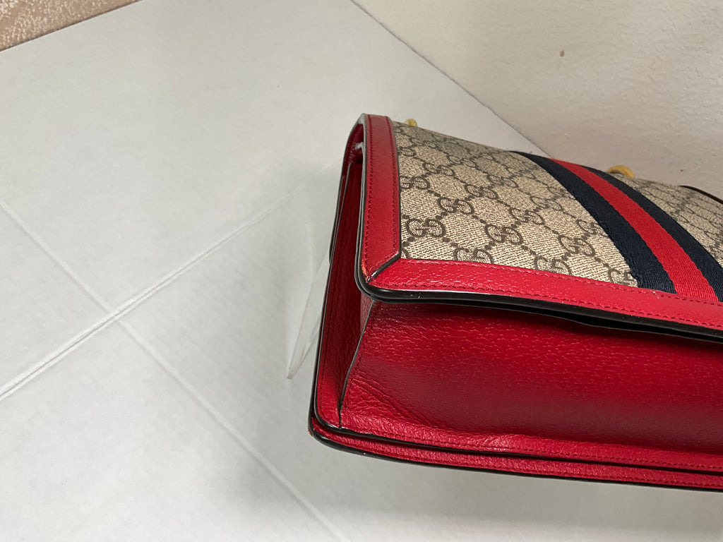 Gucci Queen Bee Margaret Top Handle with long strap