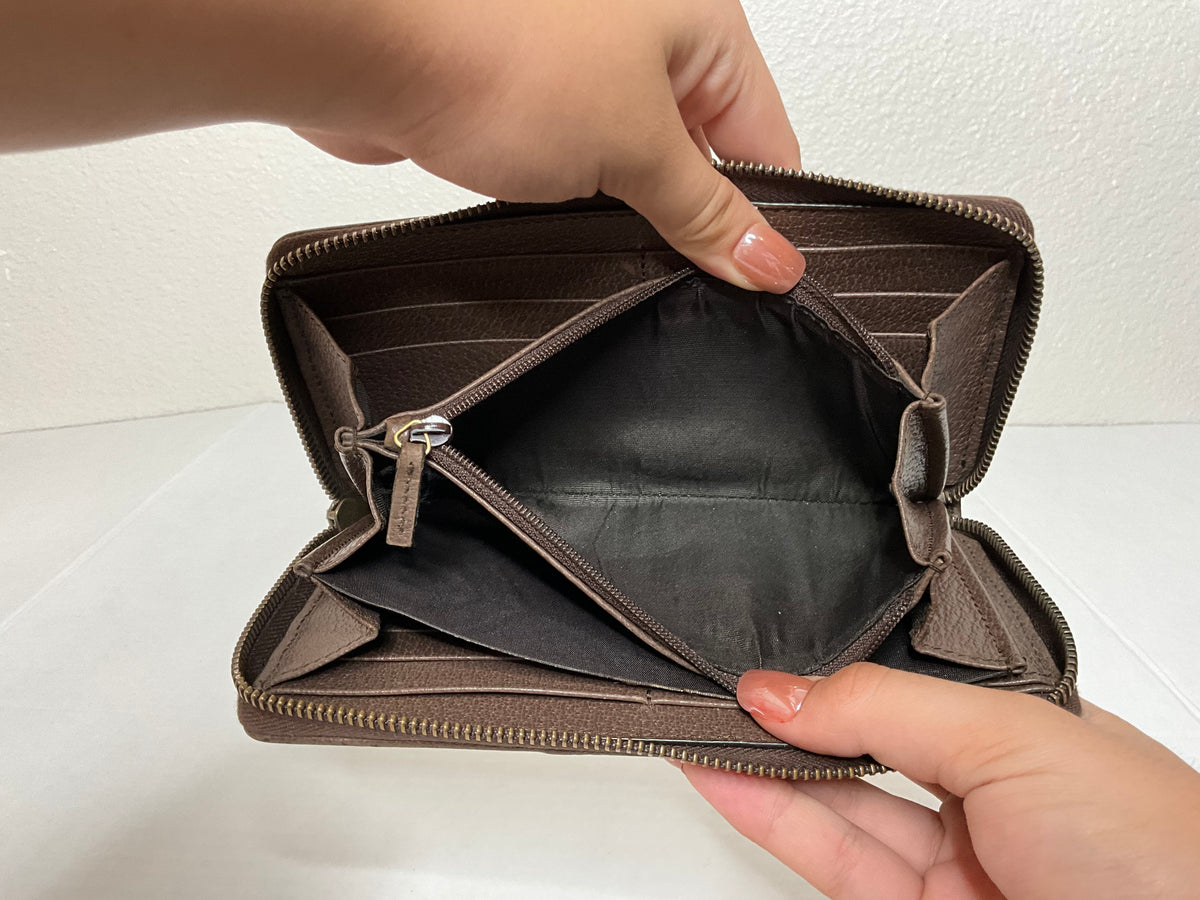 Gucci Ophidia Zip Around Wallet