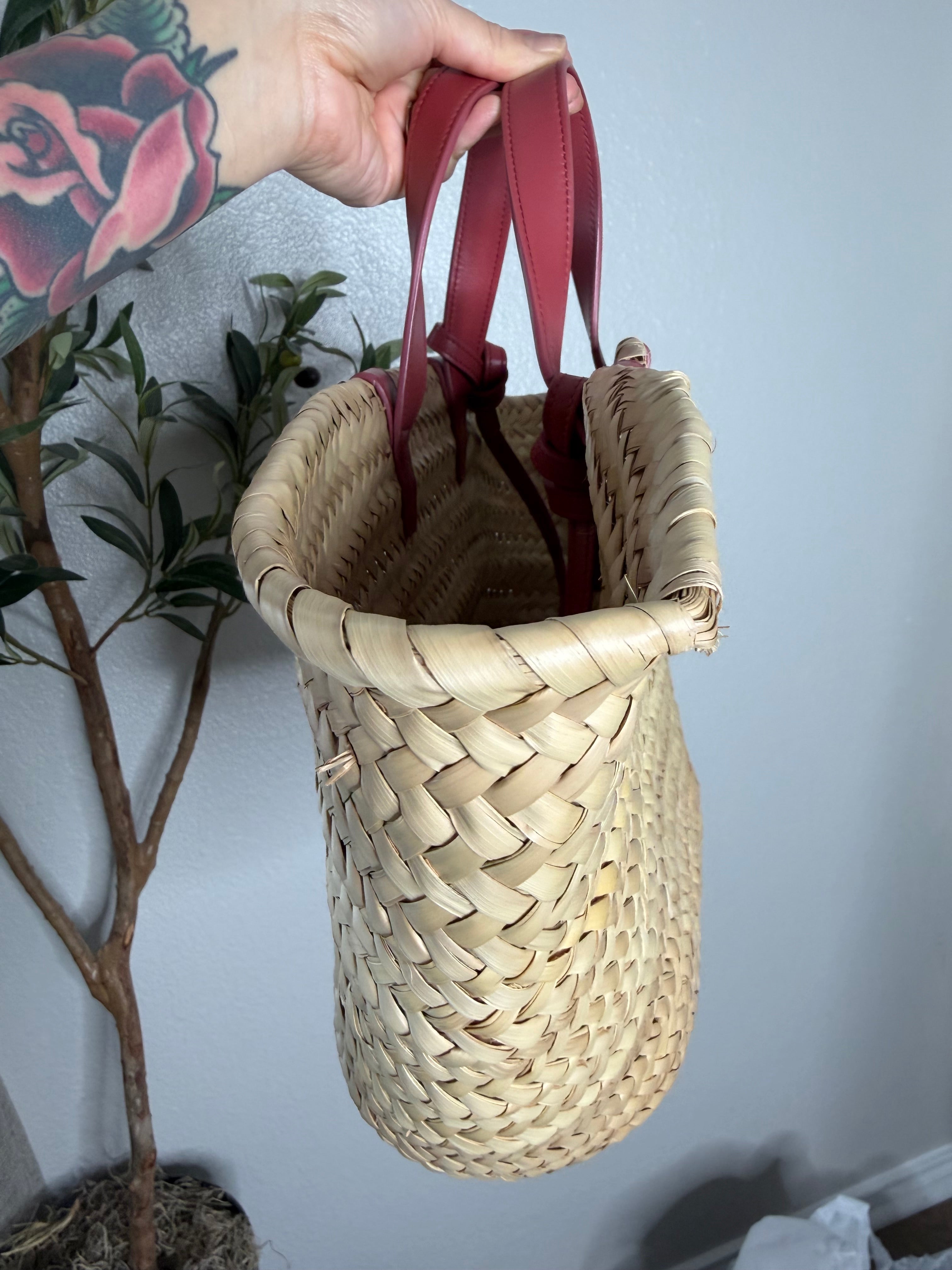 Celine Teen Panier Basket Bag