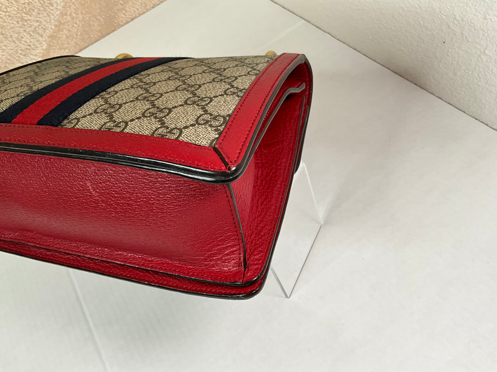 Gucci Queen Bee Margaret Top Handle with long strap