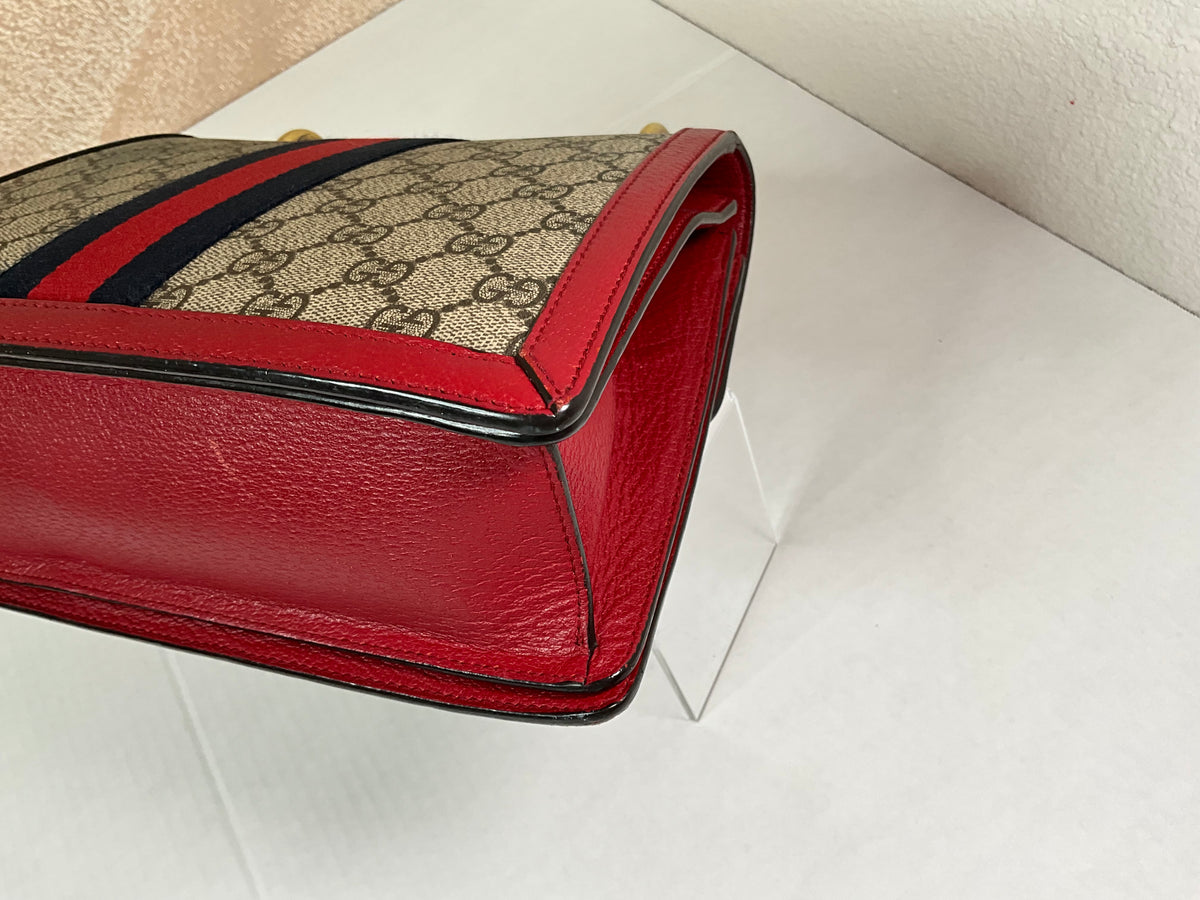 Gucci Queen Bee Margaret Top Handle with long strap