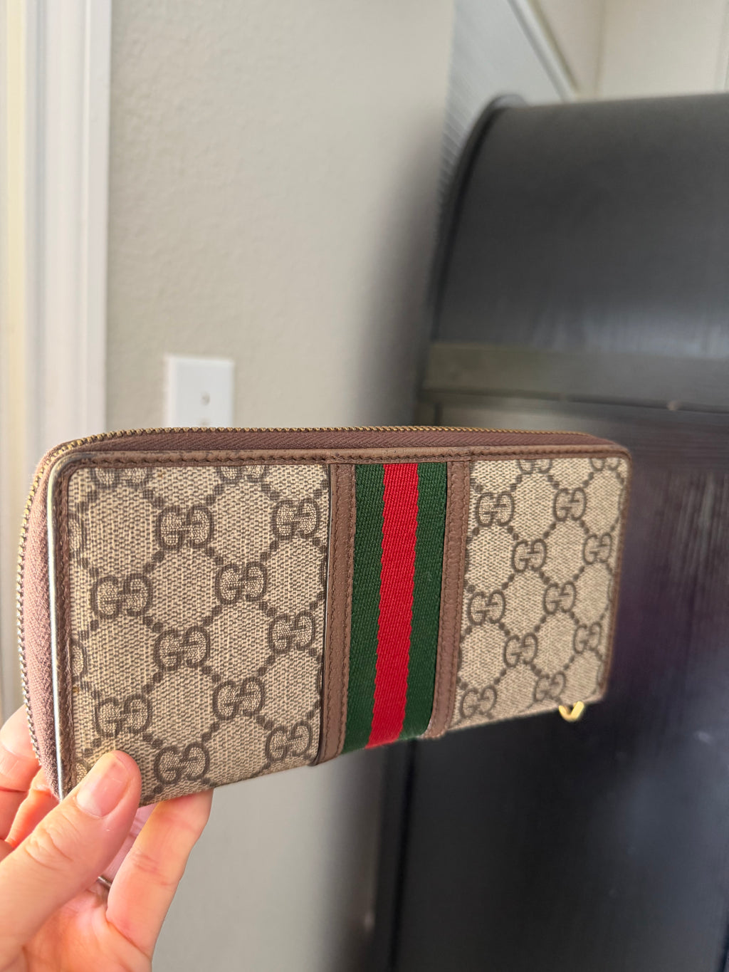 Gucci Ophidia Zip Around Wallet