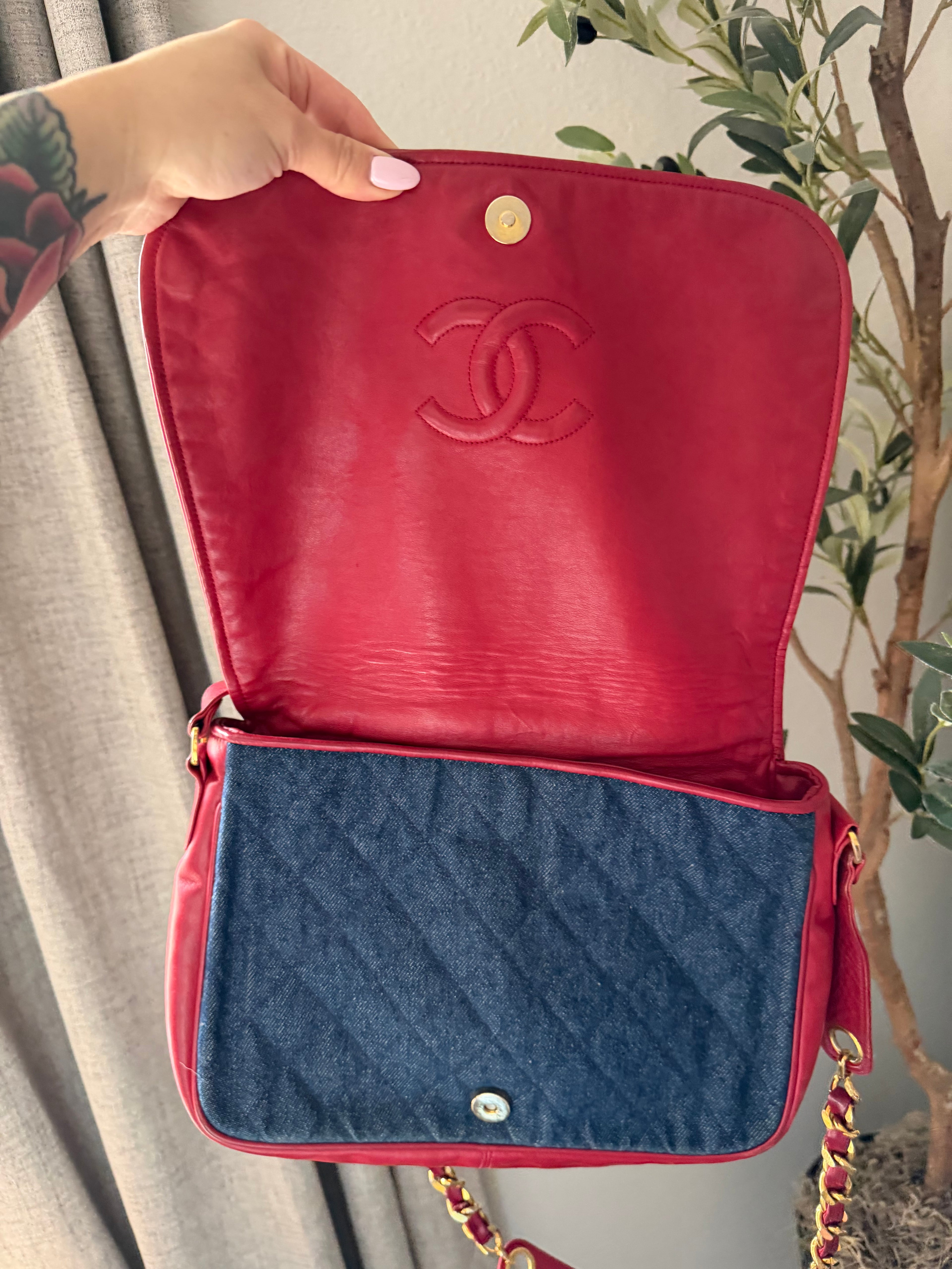 Chanel Denim Flap